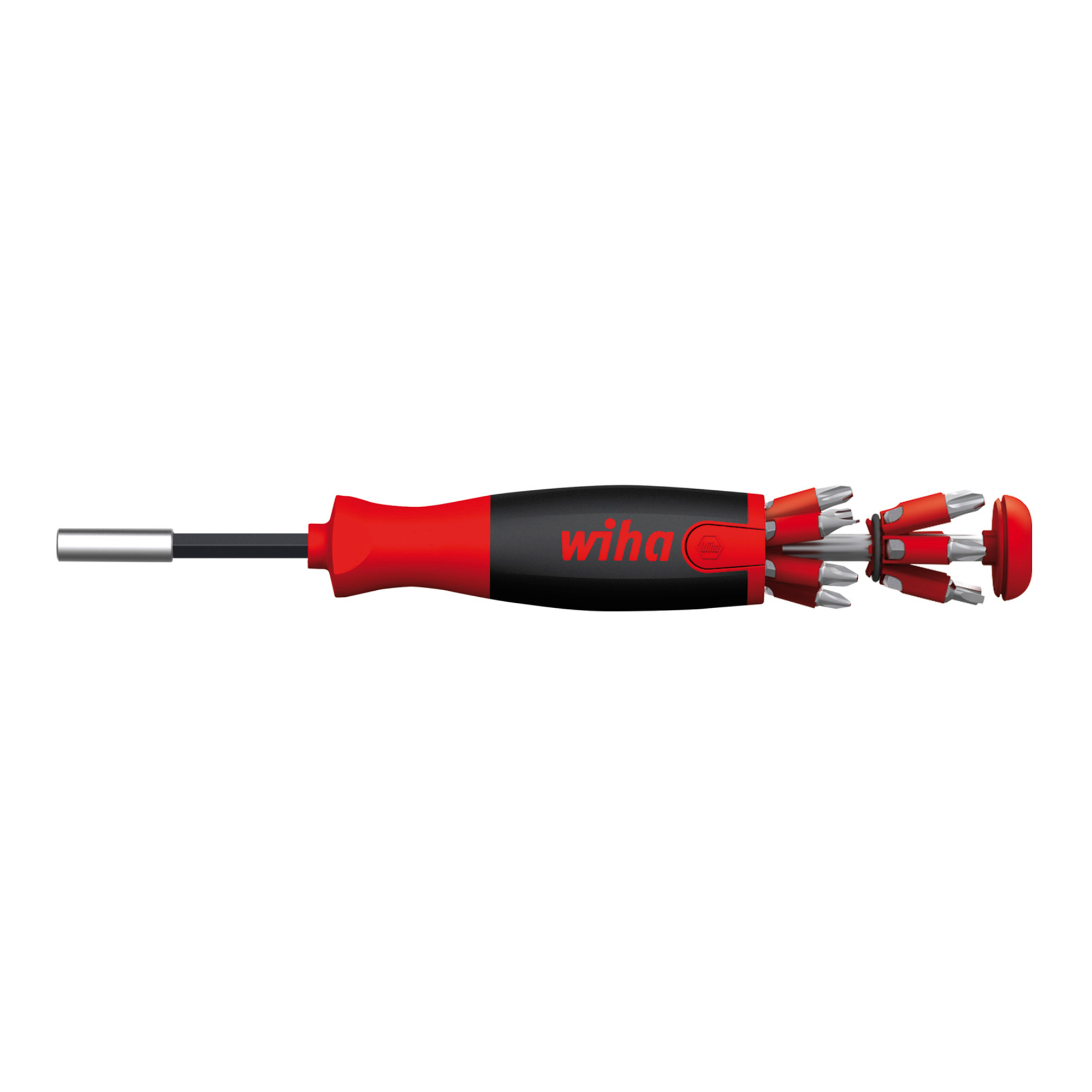 Отвертка с насадками LiftUP-25 SL/PH/PZ/TORX 12шт Wiha 3803-02020 38605 (SB)