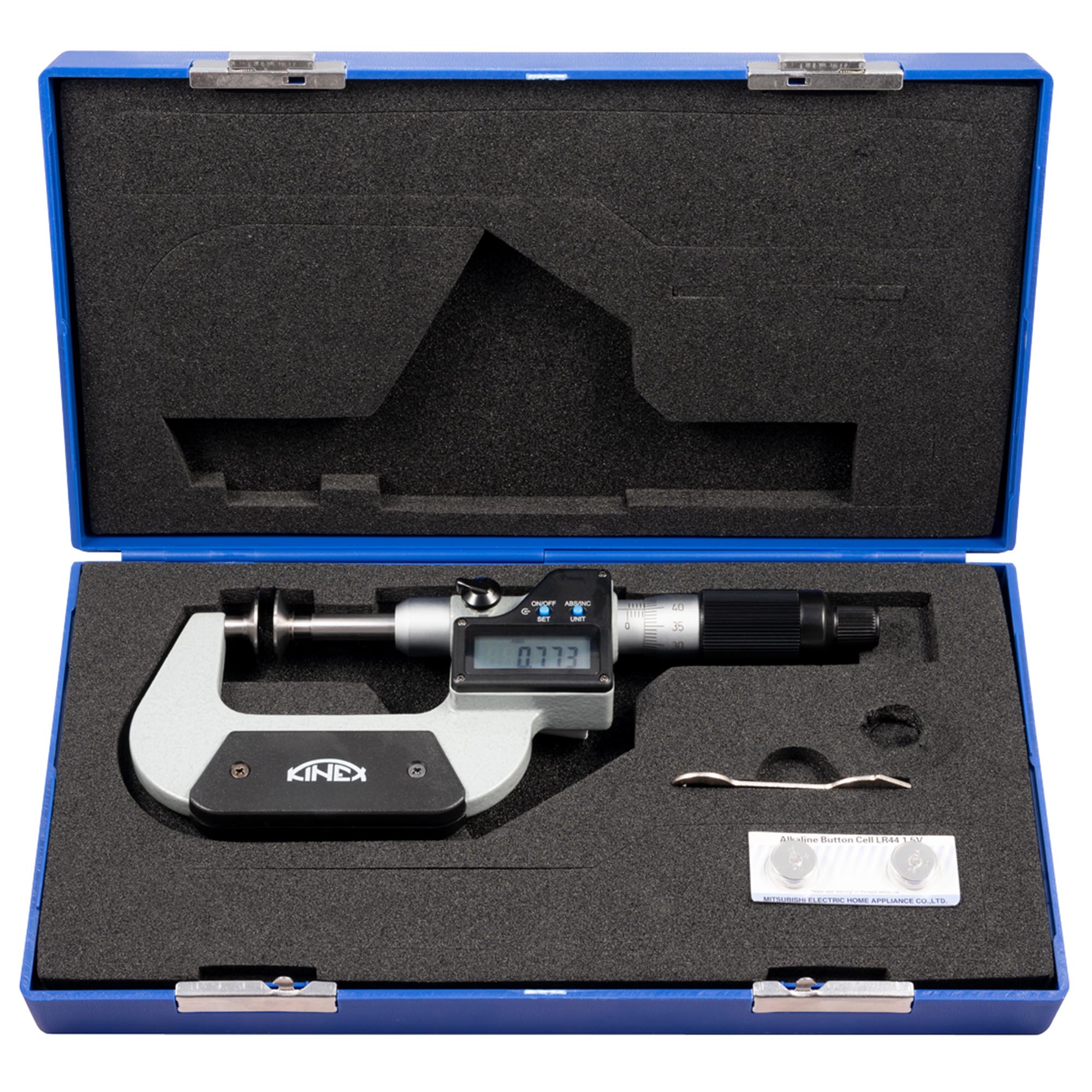 Микрометр электронный Kinex МТМЦ-150 125-150мм DIN863 0,001мм IP65 7070-02-150