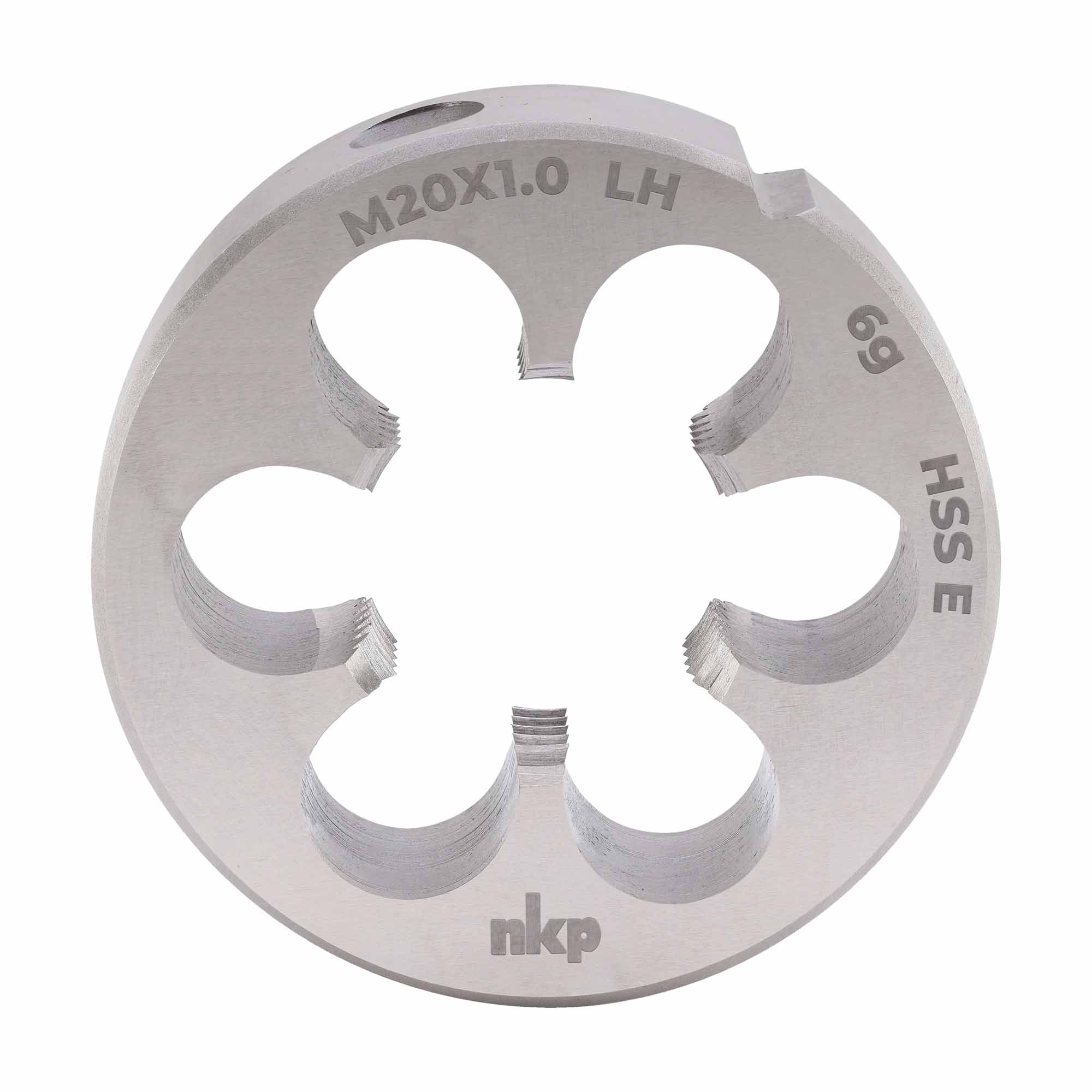Плашка левая NKP М20х1,0 DINEN22568 HSSE 6g 45х14мм 294203N