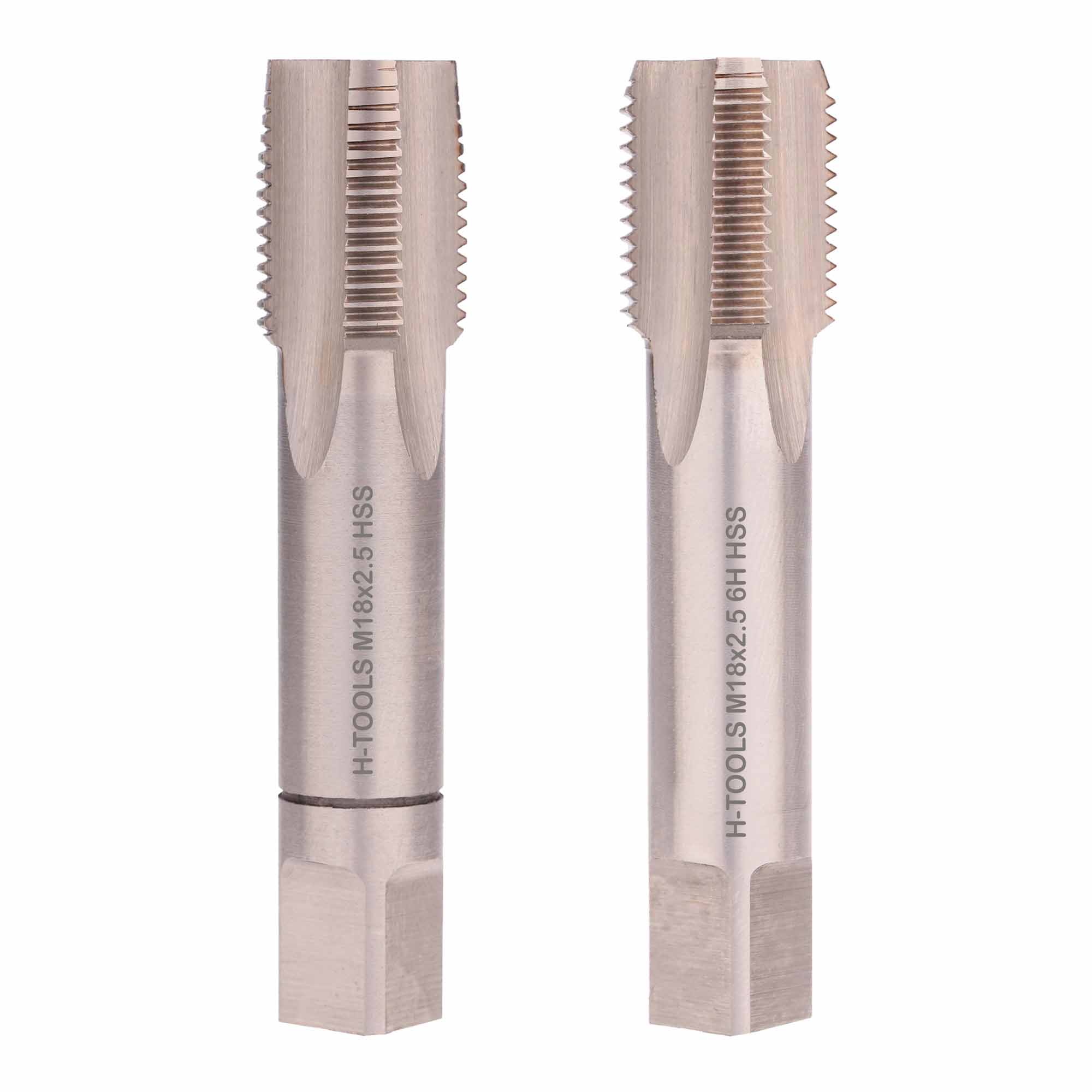 Набор метчиков 2шт H-Tools HSS-G DIN352 6h М18х2,5 230180TXHT-2