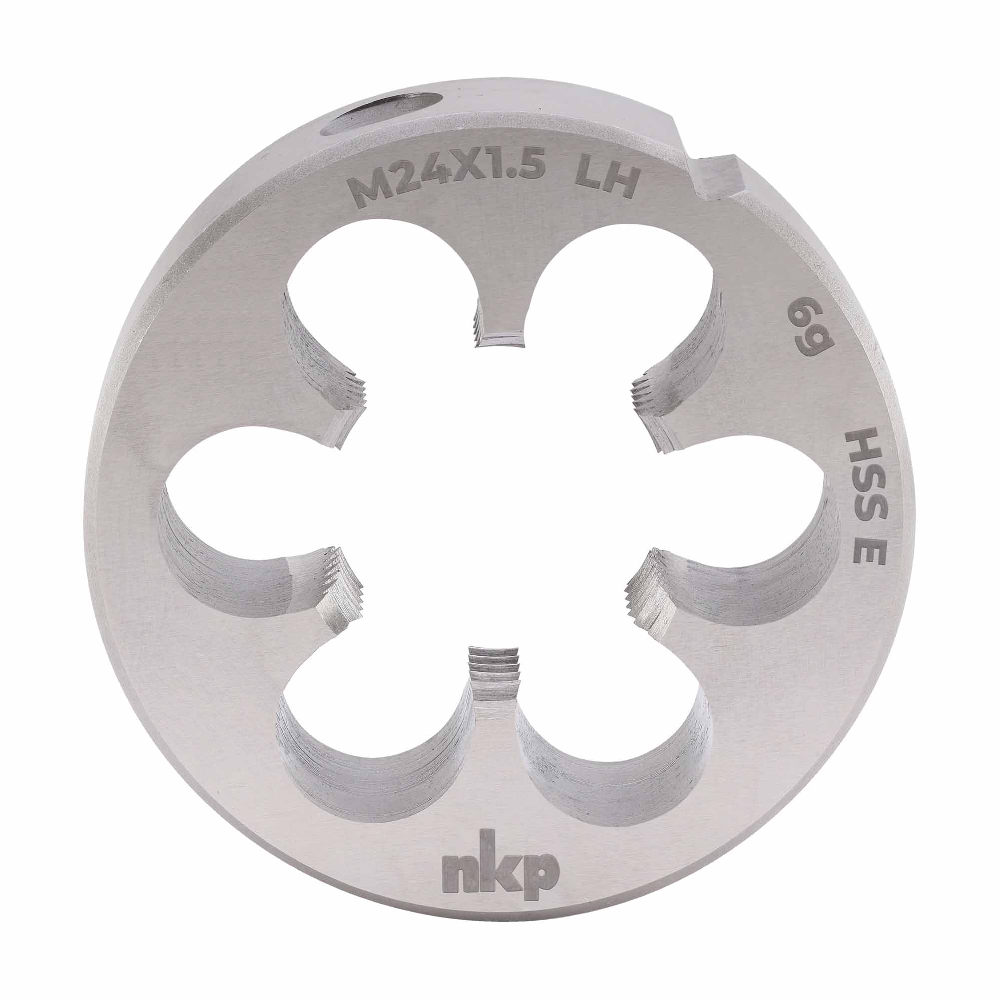 Плашка левая NKP М24х1,5 DINEN22568 HSSE 6g 55х16мм 294242N