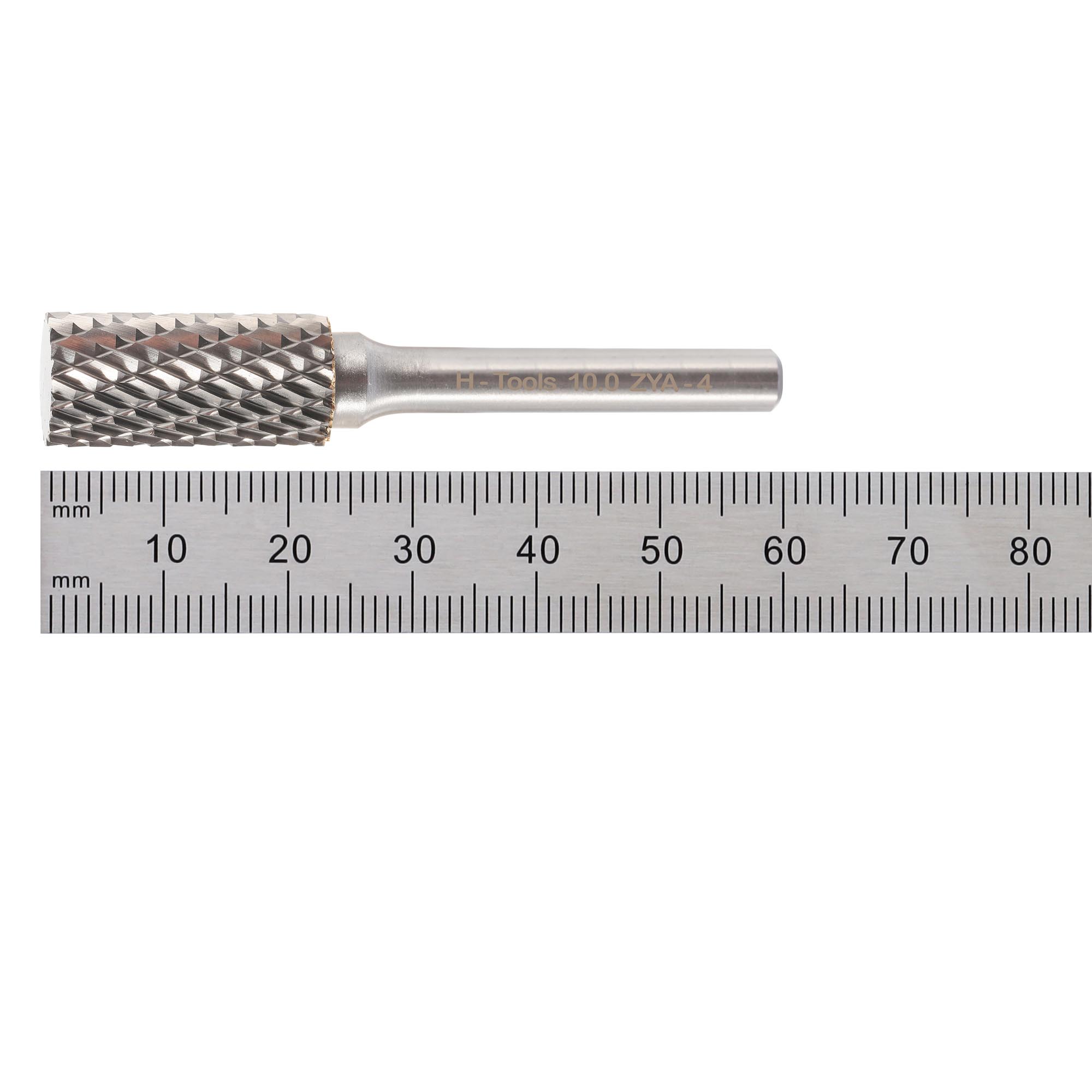 Бор-фреза твердосплавная H-Tools A(ZYA) 10,0x20x60x6мм HM 116012HT