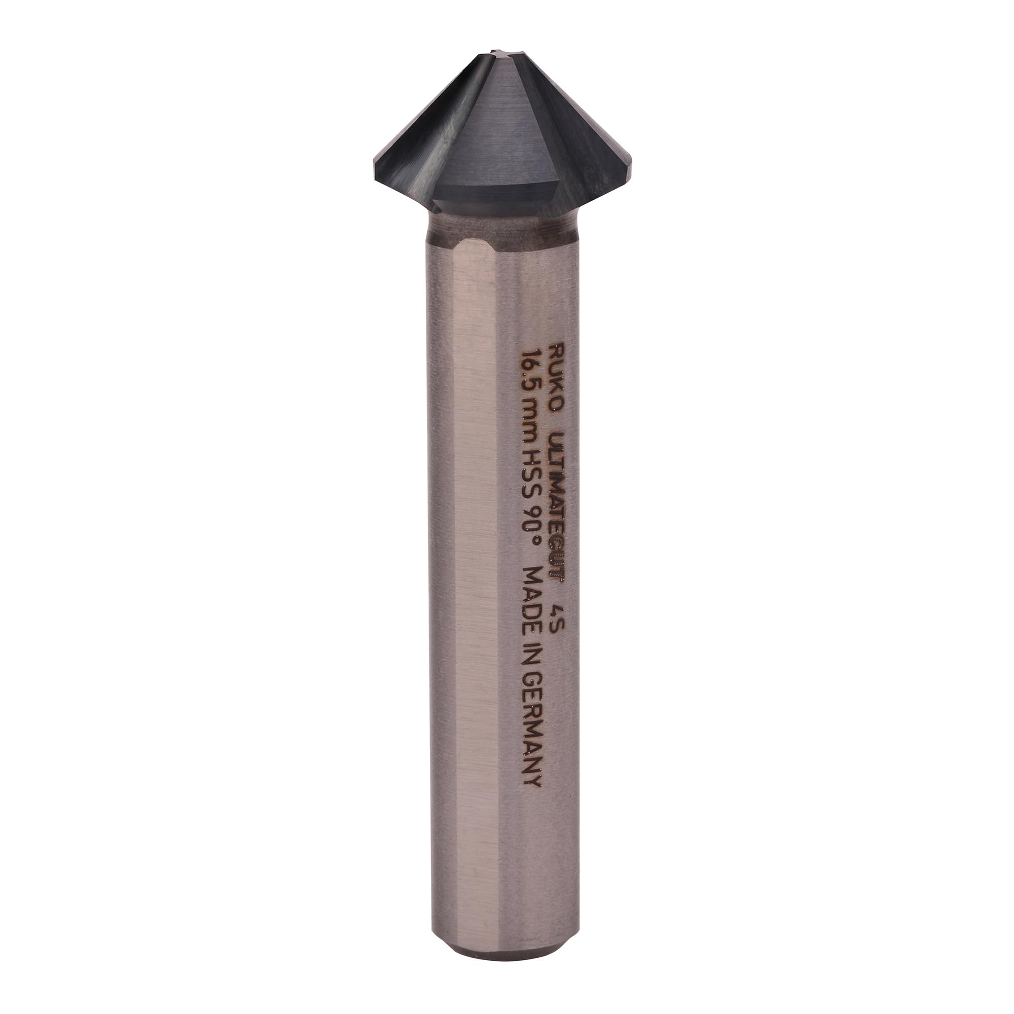 Зенковка по металлу Ruko UltimateCut 4S 90° 16,5мм HSS-G RunaTec 4z DIN335C L60мм d10мм 102879P