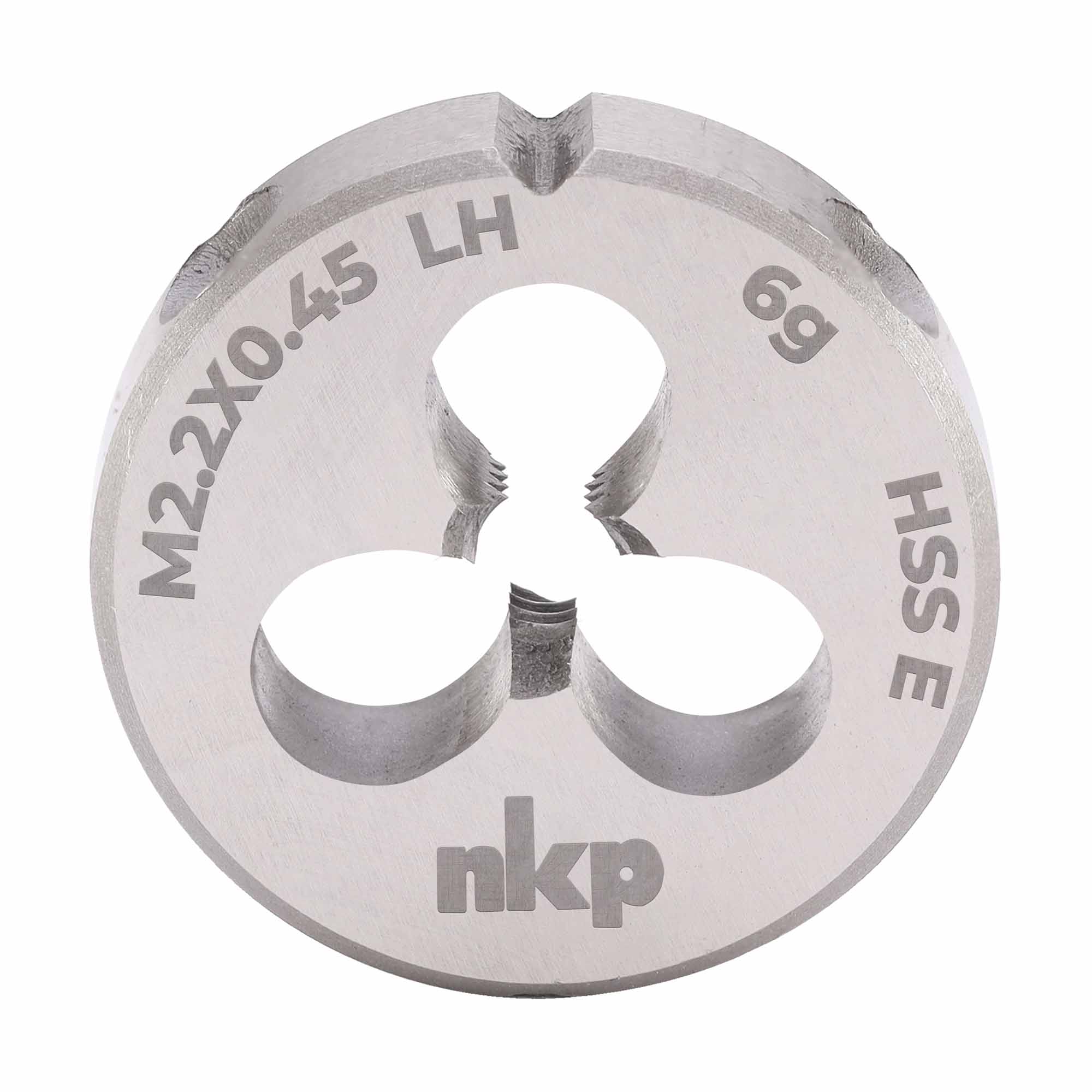 Плашка левая NKP М2,2х0,45 DINEN22568 HSSE 6g 16х5мм 294022N