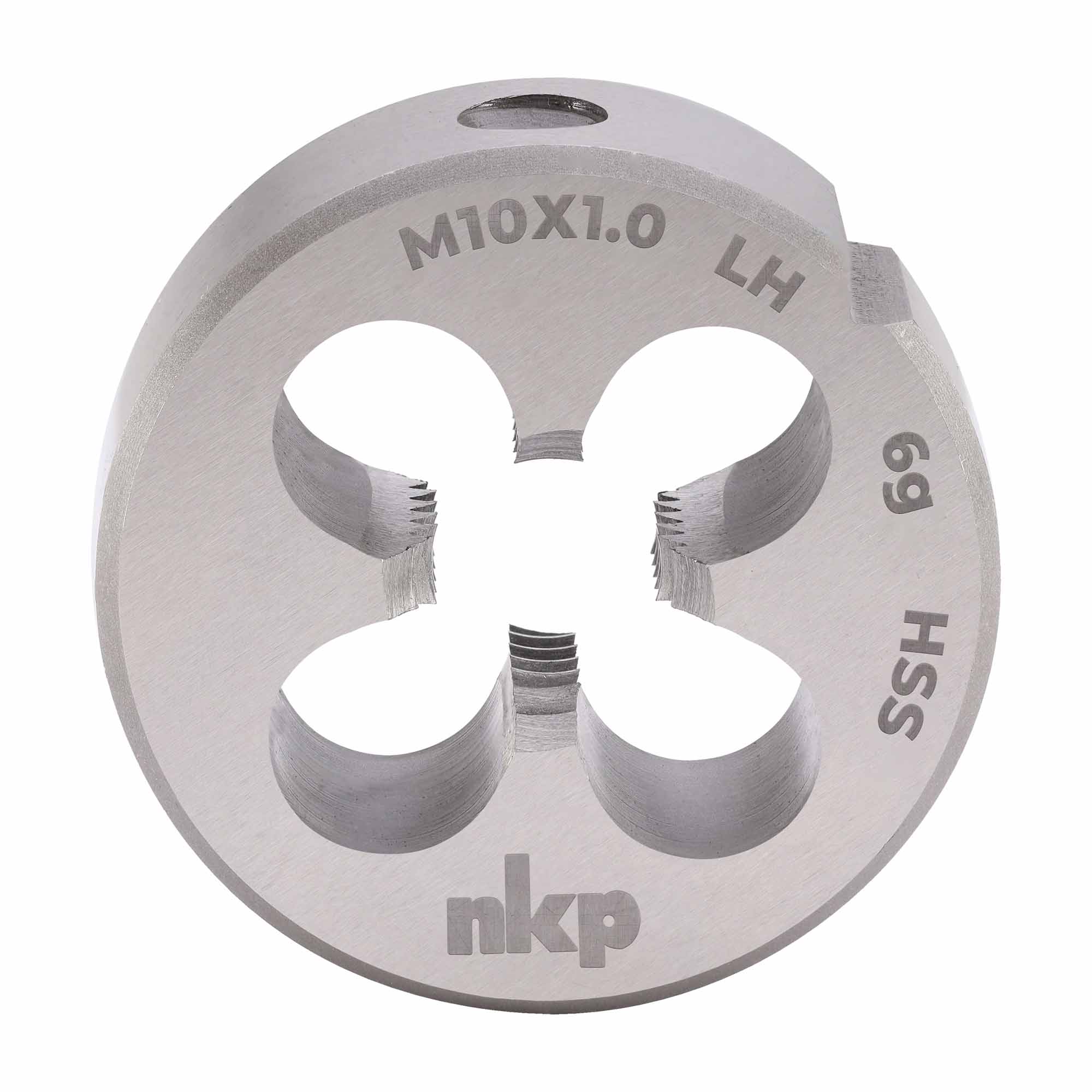 Плашка левая NKP М10х1,0 DINEN22568 HSS 6g 30х11мм 250102N