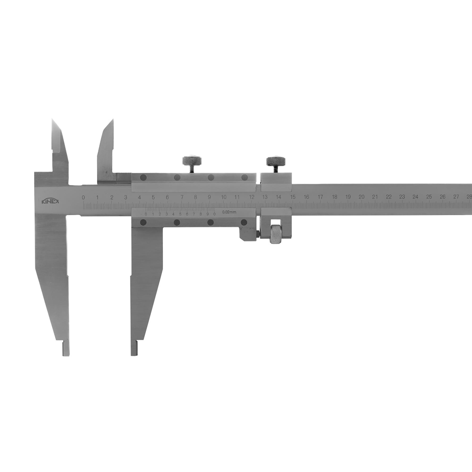 Штангенциркуль Kinex ШЦ-2-800/150мм 0,02мм СSN251234 INOX 6022-22-150