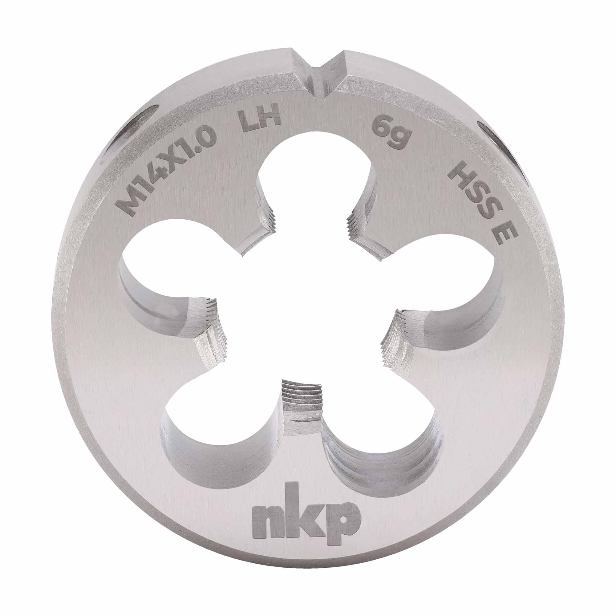 Плашка левая NKP М14х1,0 DINEN22568 HSSE 6g 38х10мм 294143N