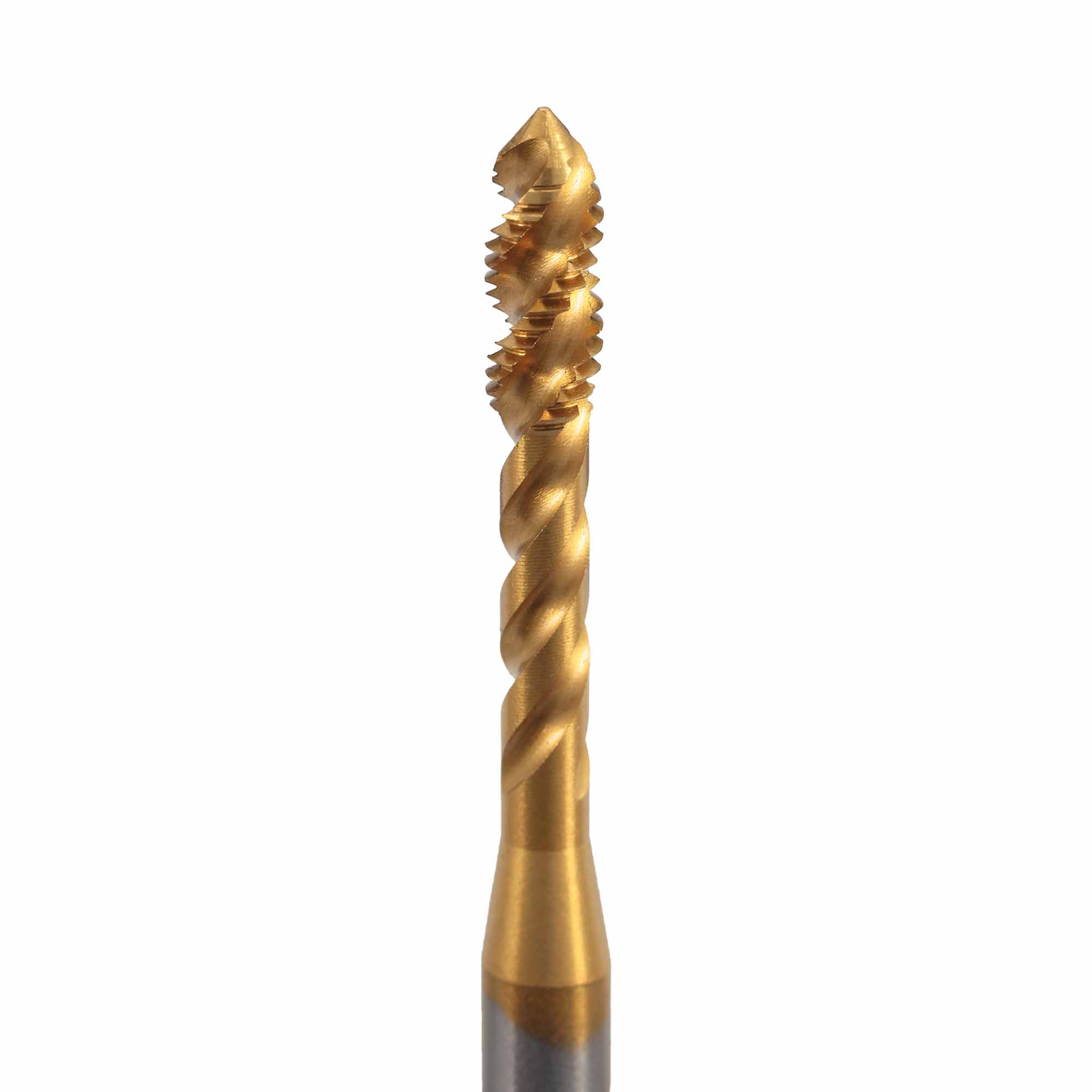 Метчик винтовой машинный H-Tools М2,5х0,45 HSSE-TiN 5h6h C/2-3P 516X01-C2-0025
