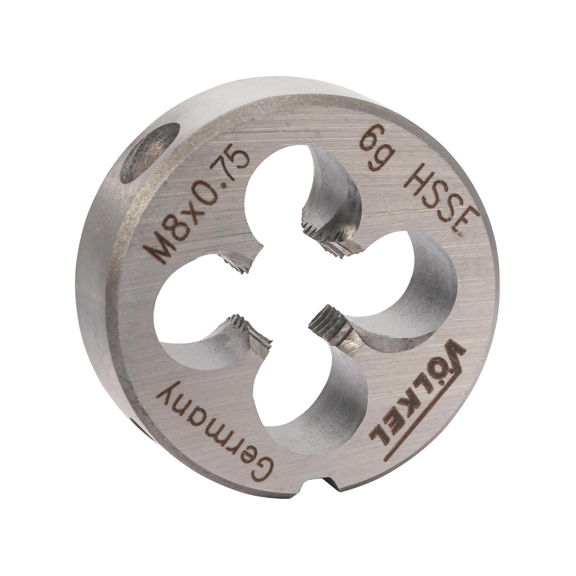 Плашка Volkel М8х0,75 HSSE DIN EN 22568 6g 25х9мм V56424