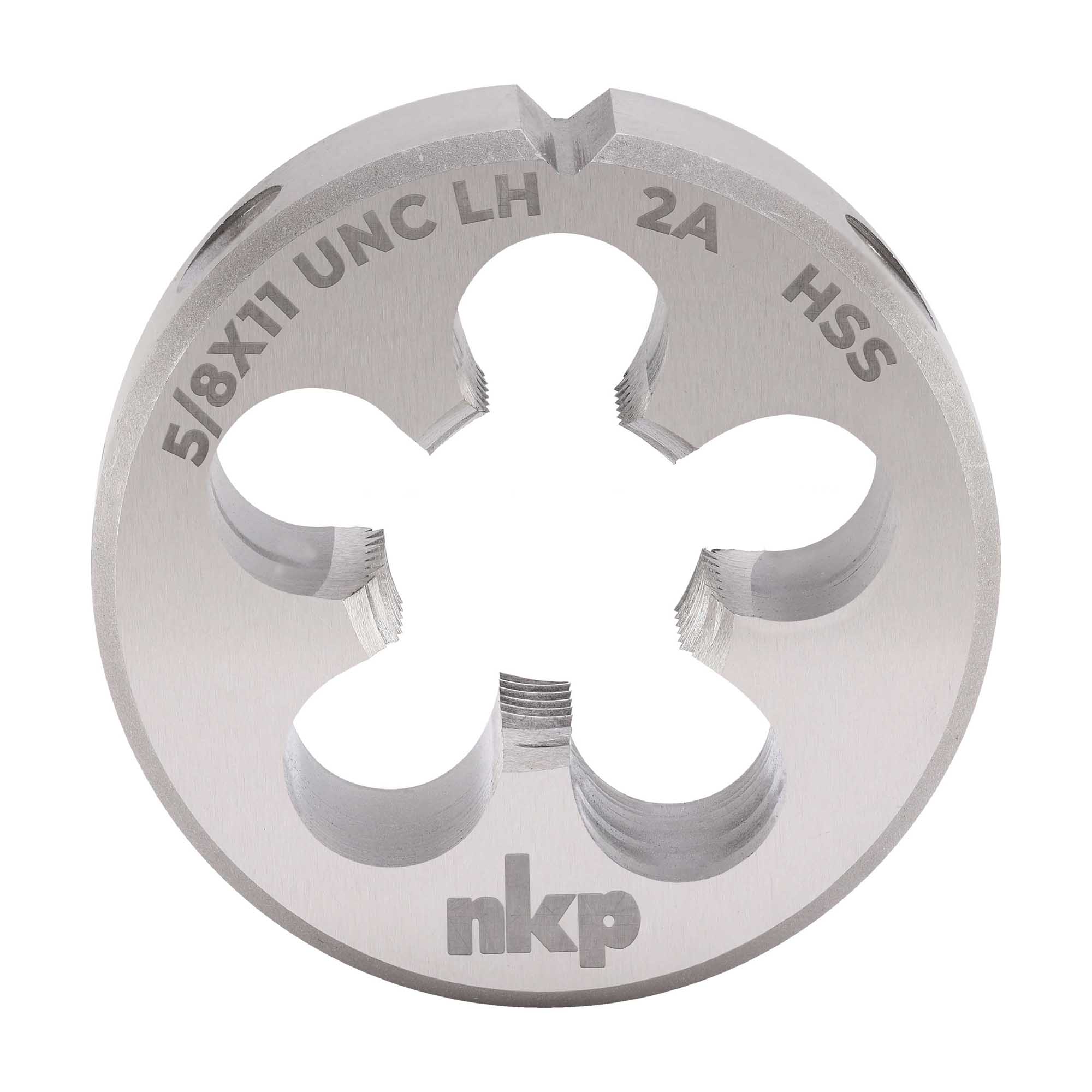 Плашка левая NKP UNC 5/8"-11 HSS DIN EN22568 2A 45x18мм 323226N