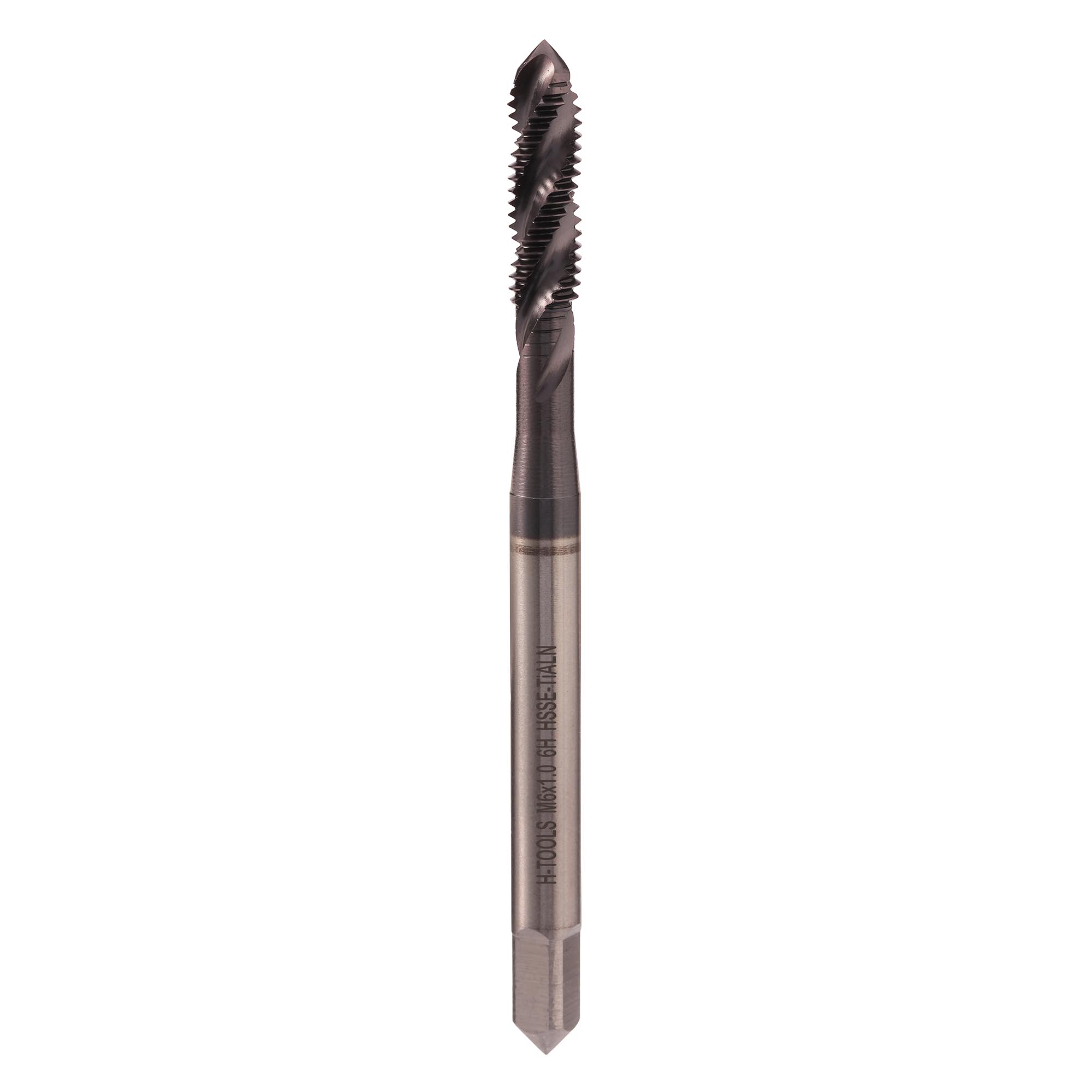 Метчик винтовой машинный H-Tools М6х1,0 DIN371 HSSE-TiALN 6h 518801-C2-0060
