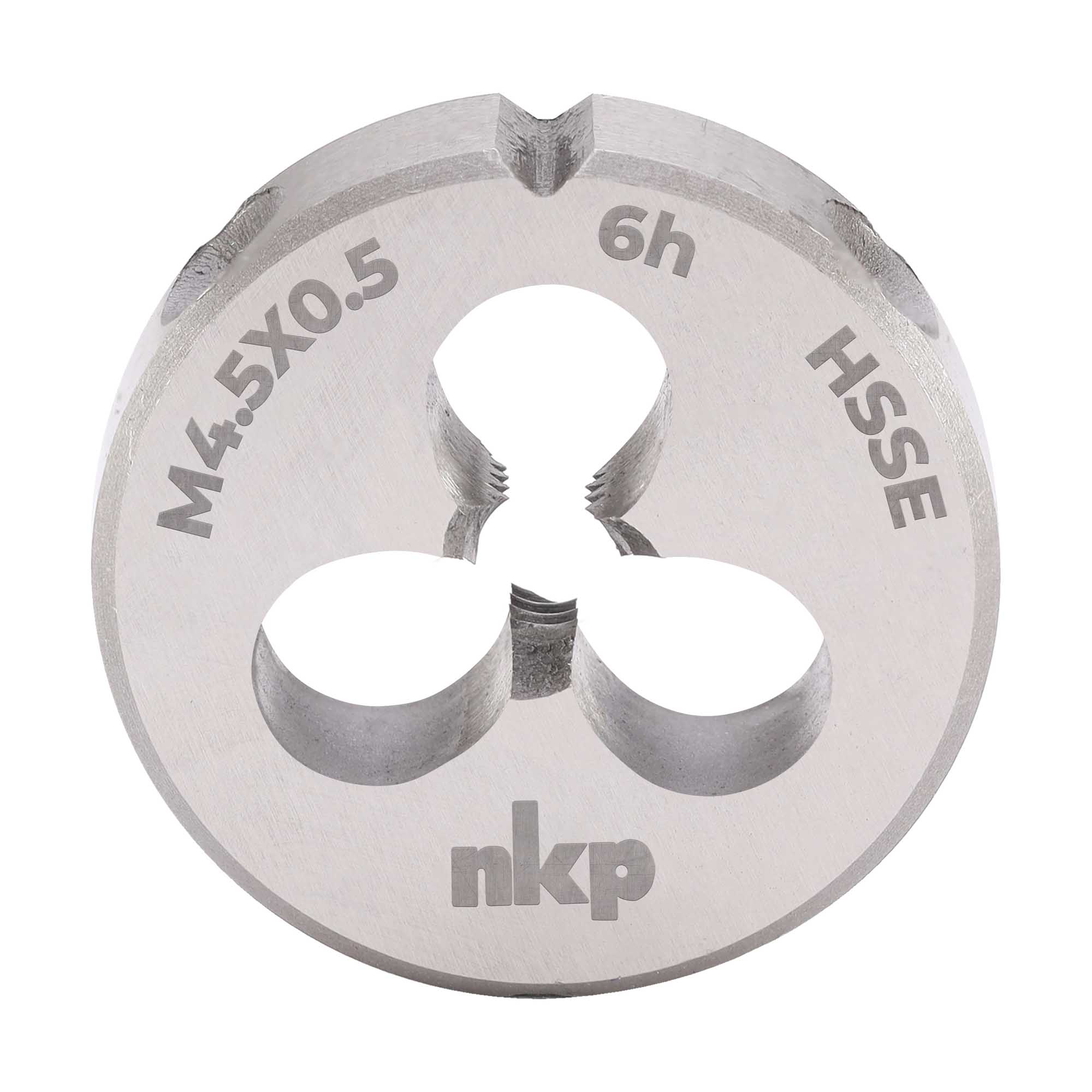 Плашка NKP М4,5x0,5 DIN22568 HSSE 6h 20х5мм 286046N