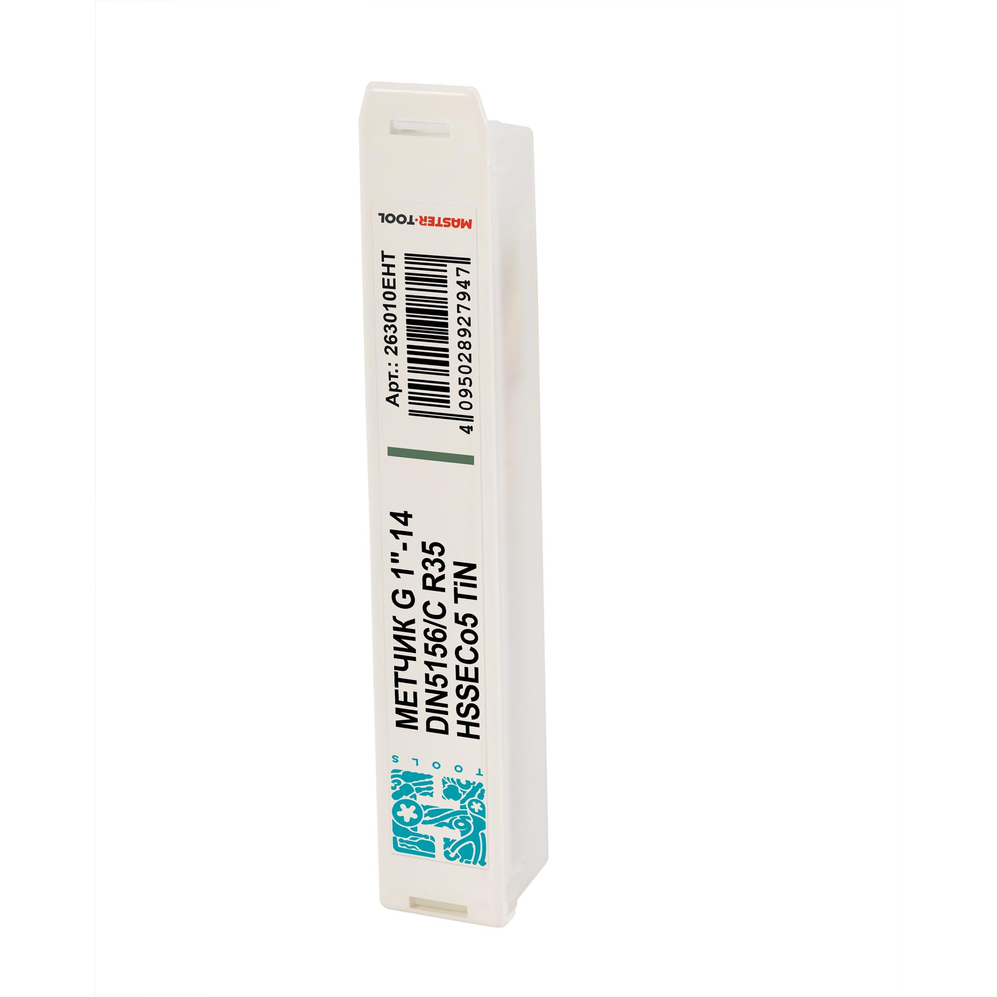 Метчик винтовой машинный H-Tools G1"-11 DIN5156 HSSE TiN 263010EHT