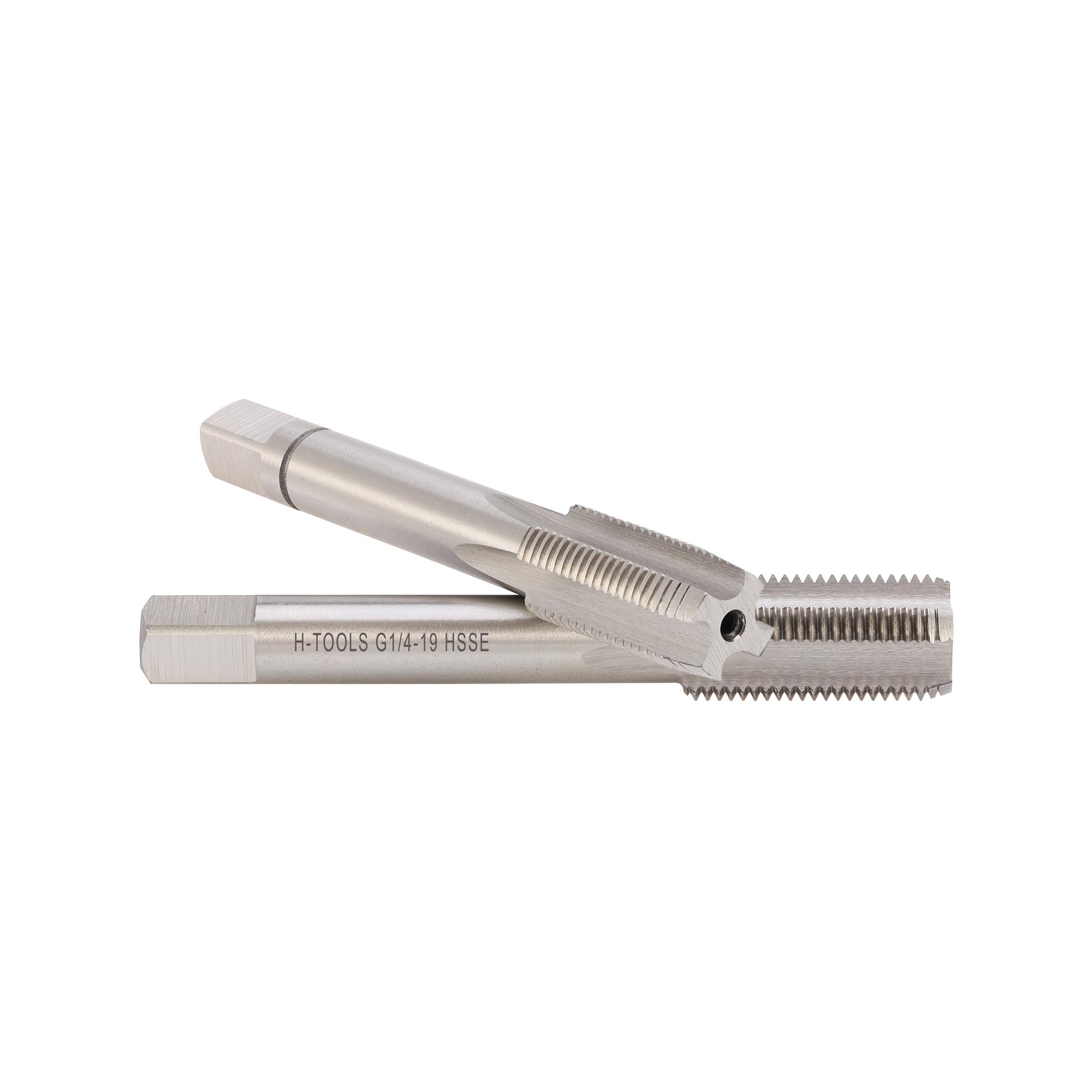 Набор метчиков 2шт H-Tools HSSE DIN5157 G 1/4"-19 55314EHT