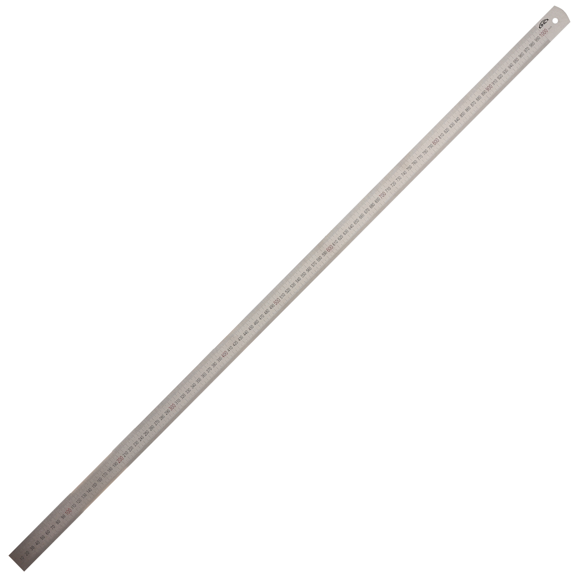 Линейка Kinex K-met 1000х30х1,0мм Шкала 0,5/1,0мм 1022-02-100