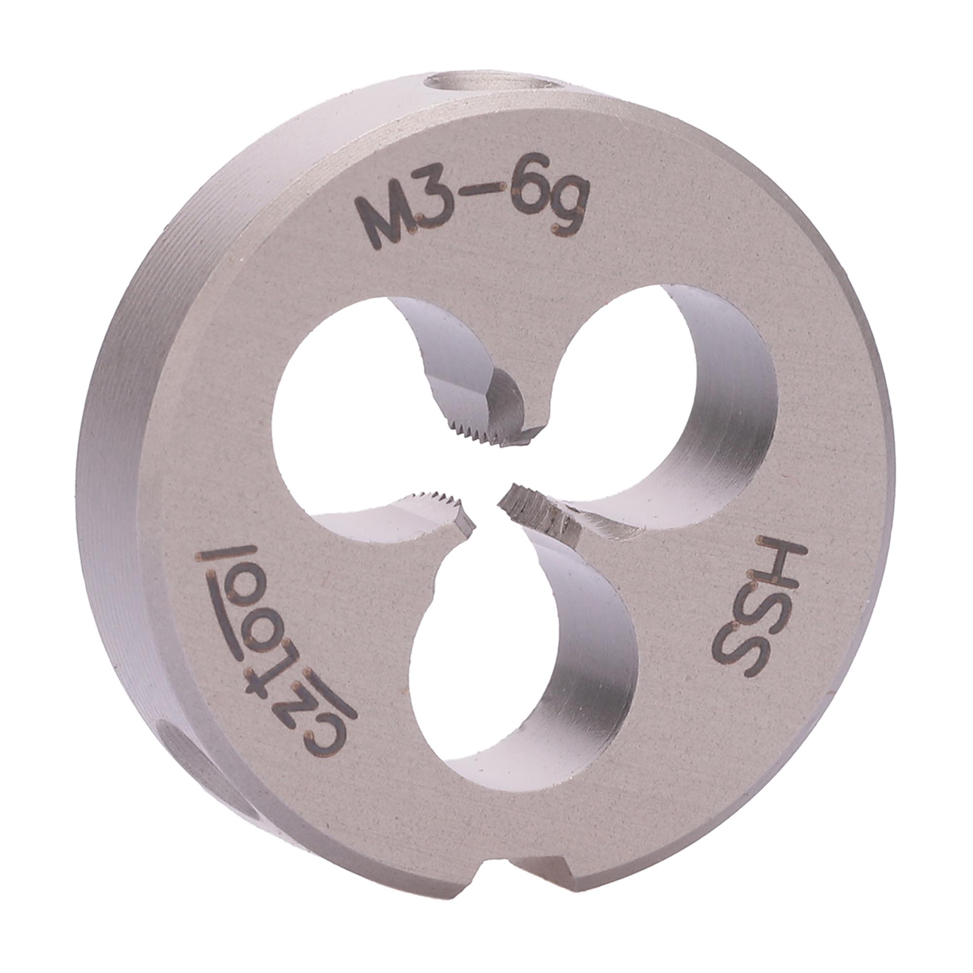 Плашка с стружколомом Bucovice Tools М3х0,5 HSS DIN EN 22568 6g 20х5мм 270030
