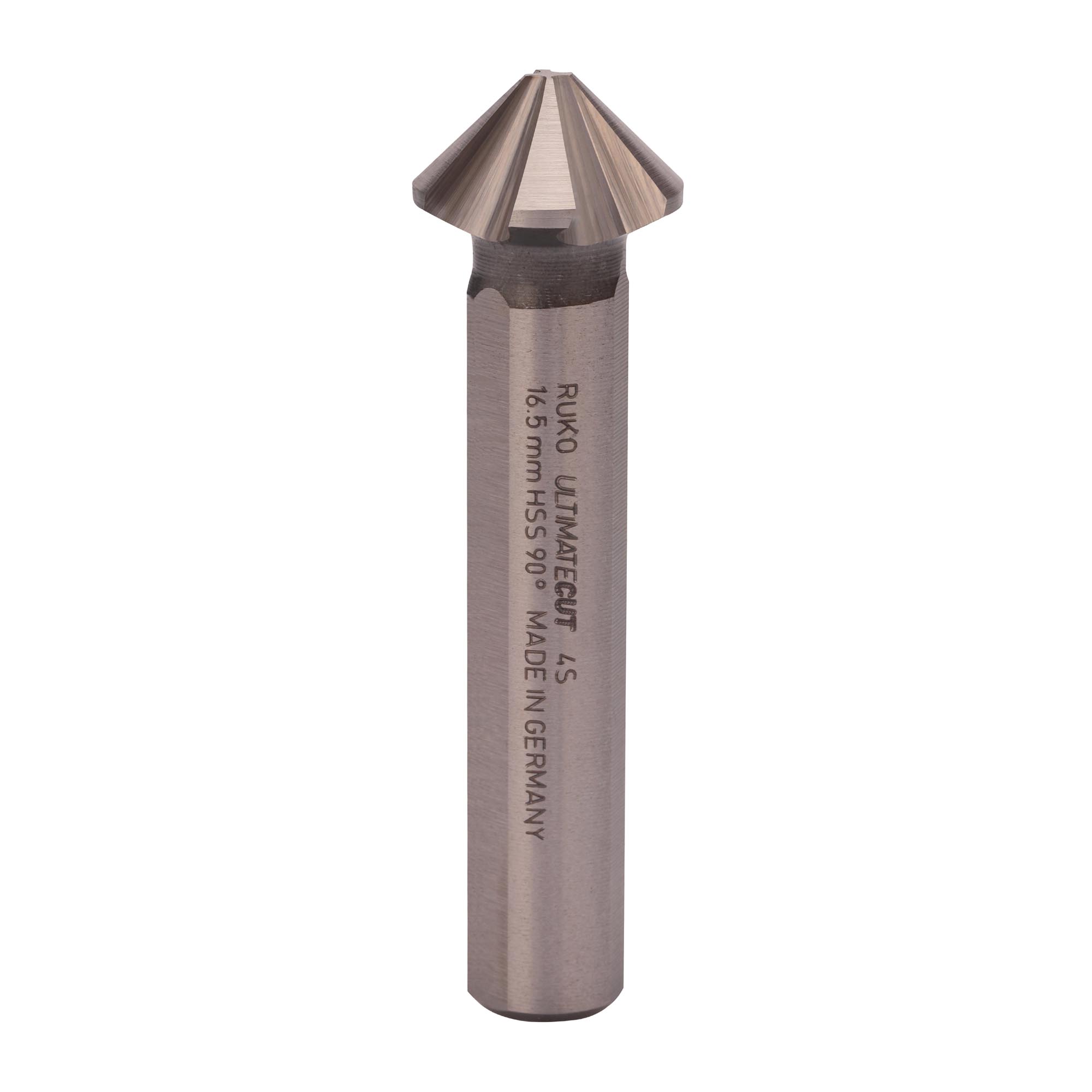 Зенковка по металлу Ruko UltimateCut 4S 90° 16,5мм HSS-G 4z DIN335C L60мм d10мм 102879