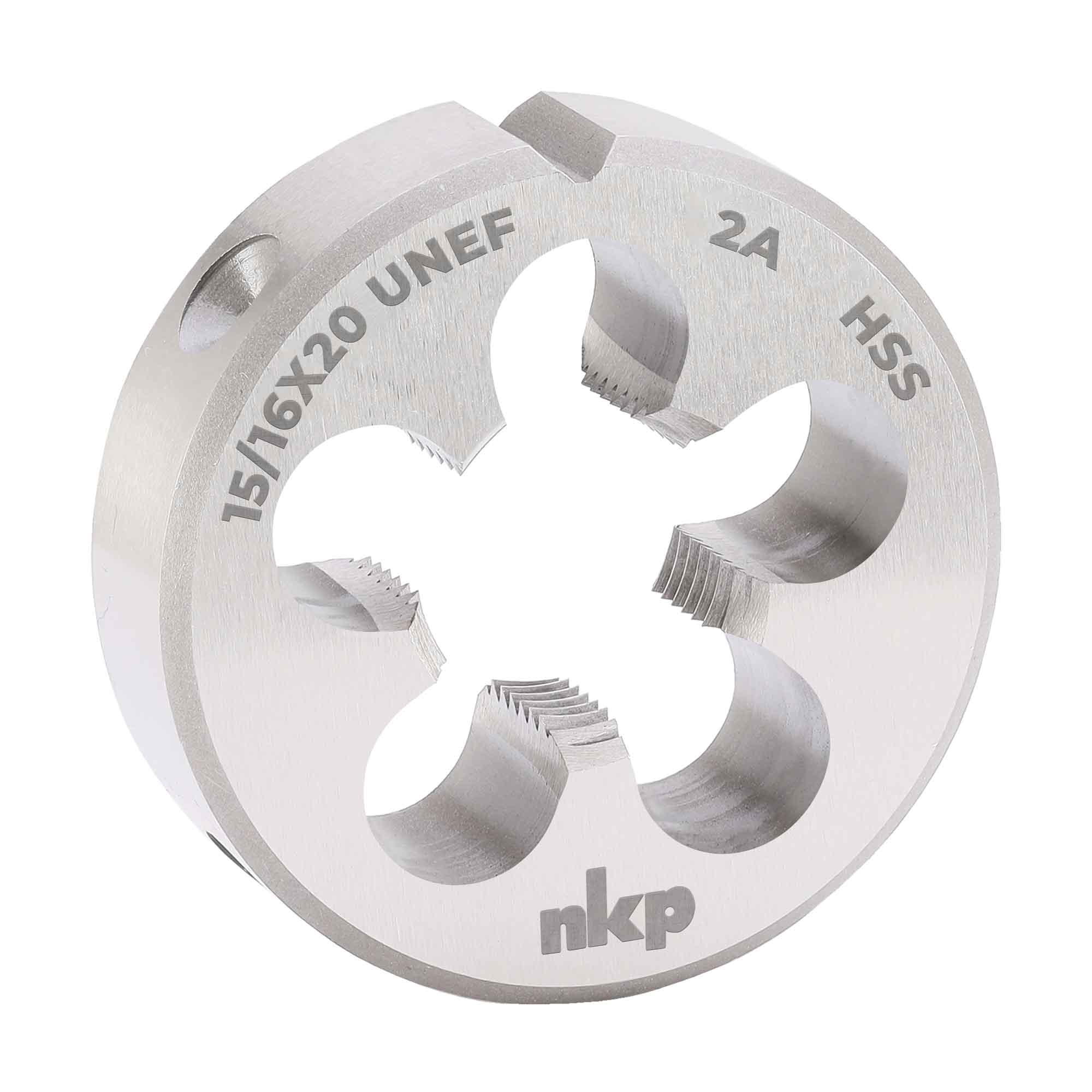 Плашка дюймовая NKP UNEF 15/16"-20 HSS DIN22568 55x16мм 248151N