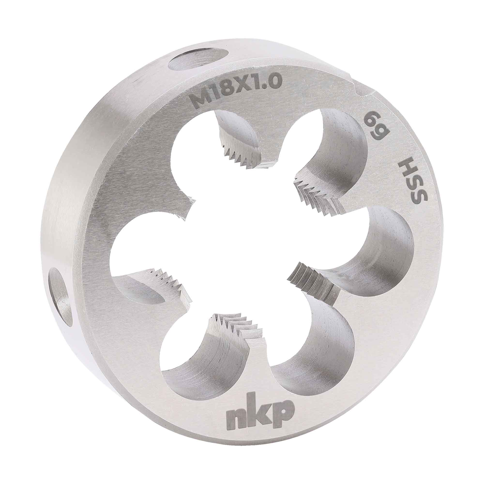 Плашка NKP М18х1,0 DINEN22568 HSS 6g 45х14мм 240185N