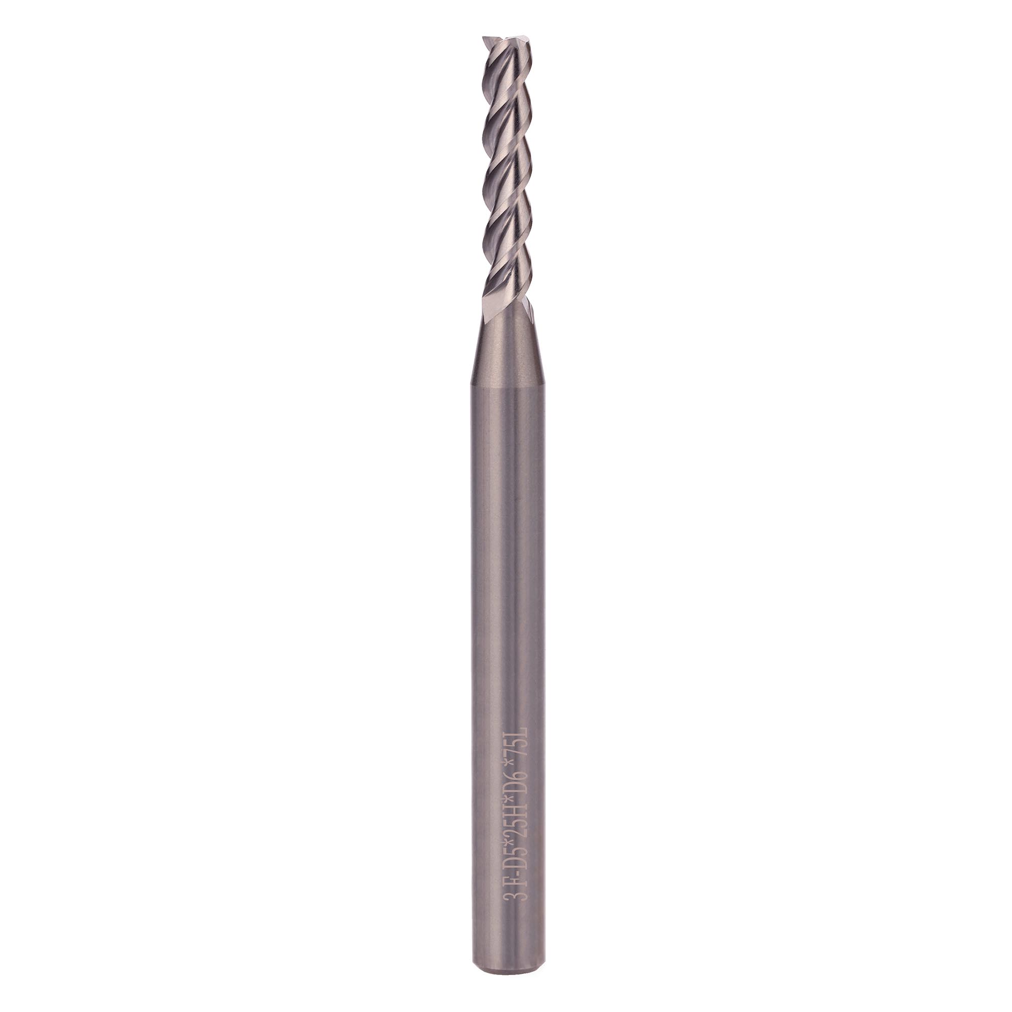Фреза твердосплавная по алюминию H-Tools 5,0x75/25мм d06 3z A55 6731-050
