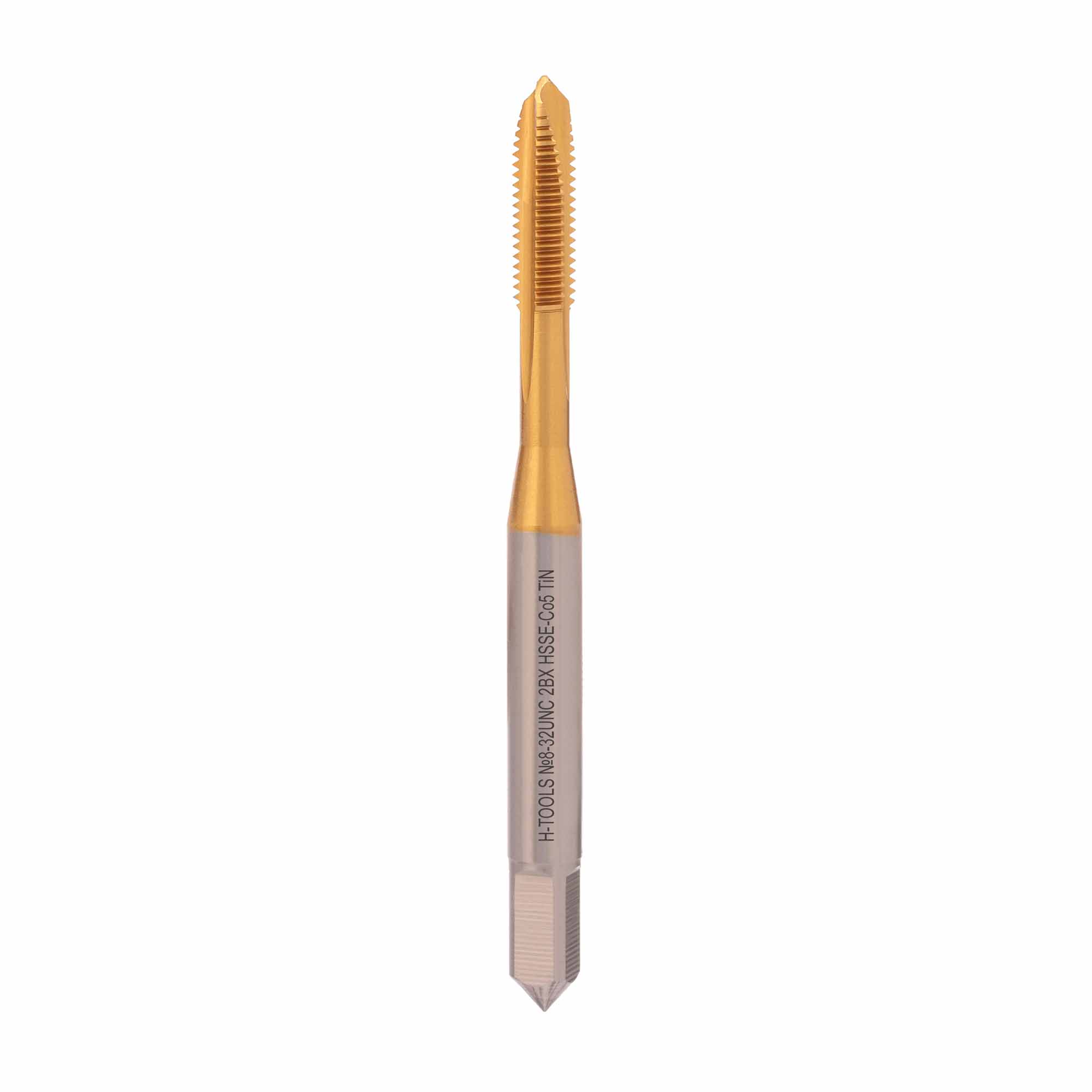 Метчик машинный H-Tools HSSE-TiN DIN371 UNC №8 -32 74508ETHT