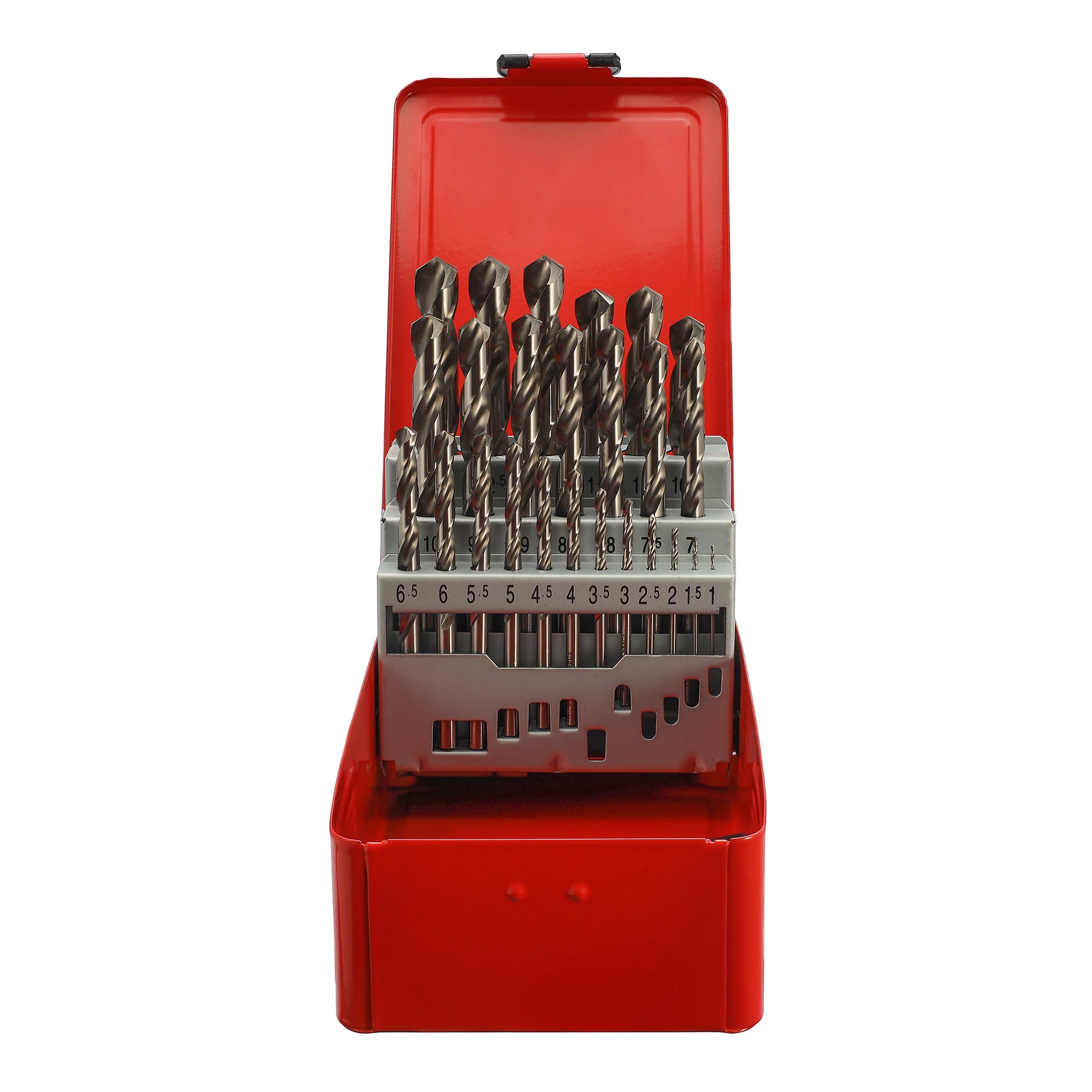 Набор сверл по металлу H-Tools Pro 1-13мм 25шт HSS-G 118° DIN338 214215PRO