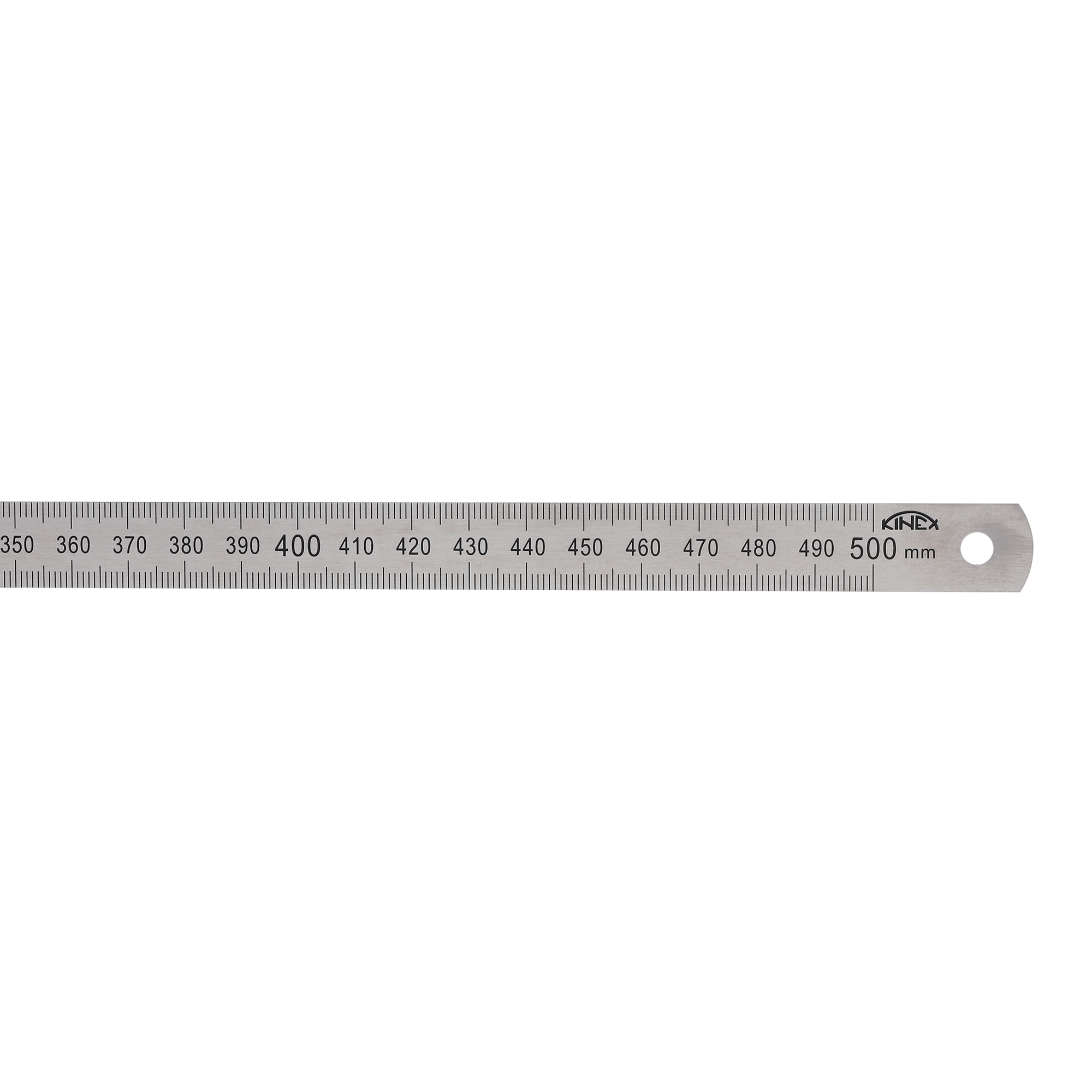Линейка Kinex K-met 500х15х0,5мм Шкала 1,0мм 1018