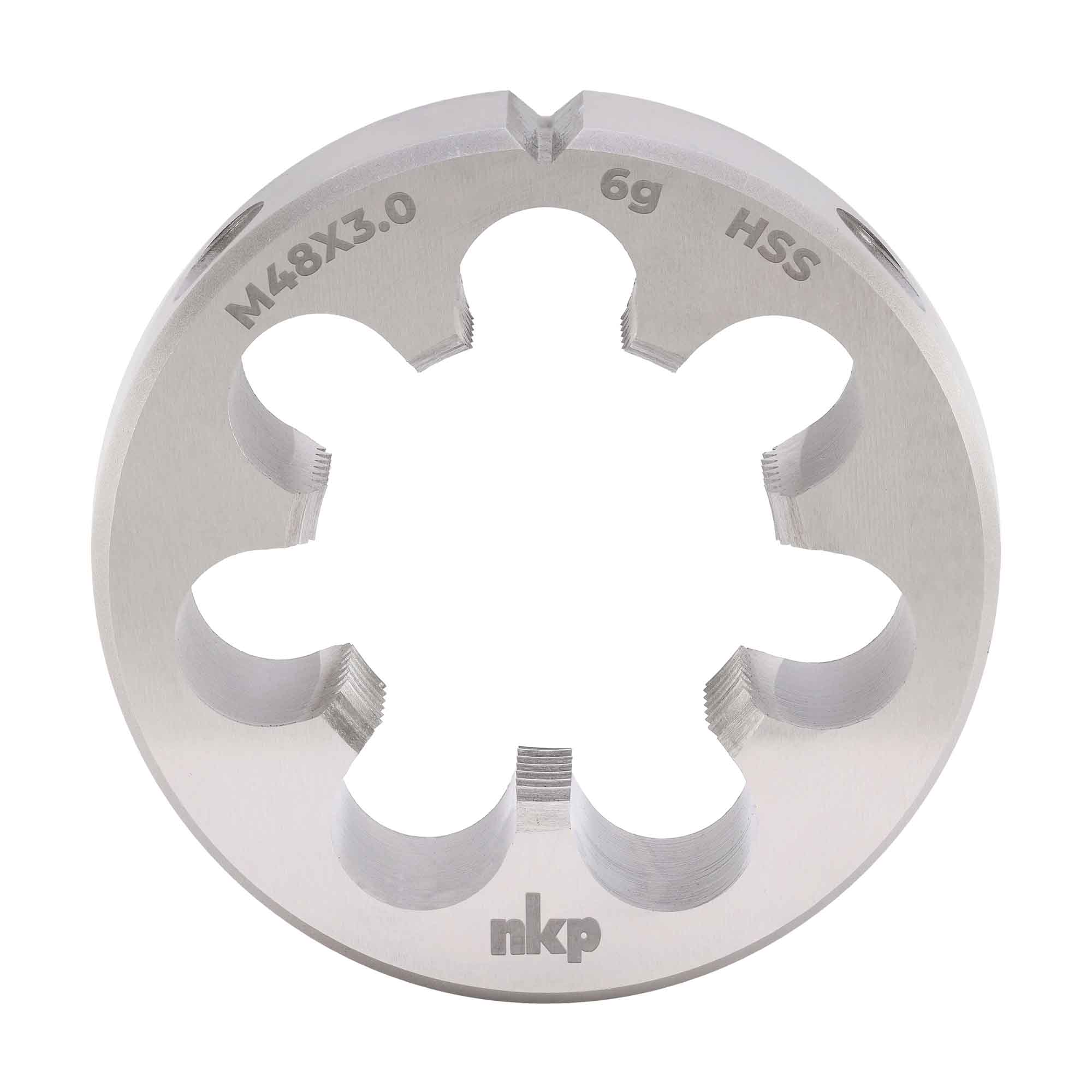 Плашка NKP М48х3,0 DINEN22568 HSS 6g 90х36мм 240483N
