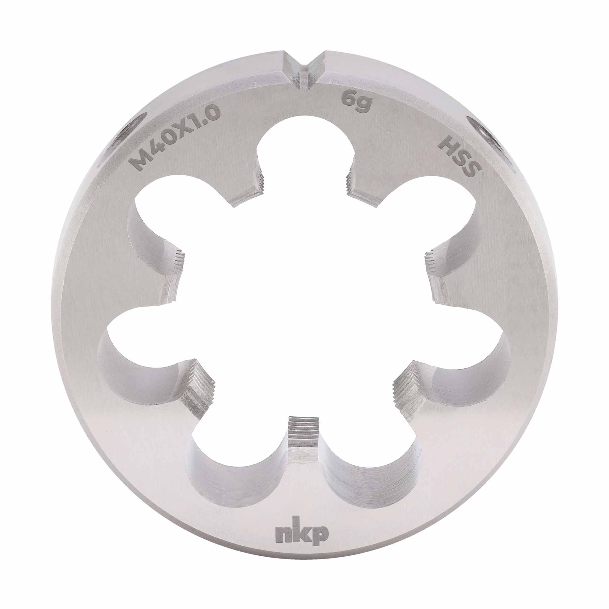 Плашка NKP М40х1,0 DINEN22568 HSS 6g 75х20мм 240404N