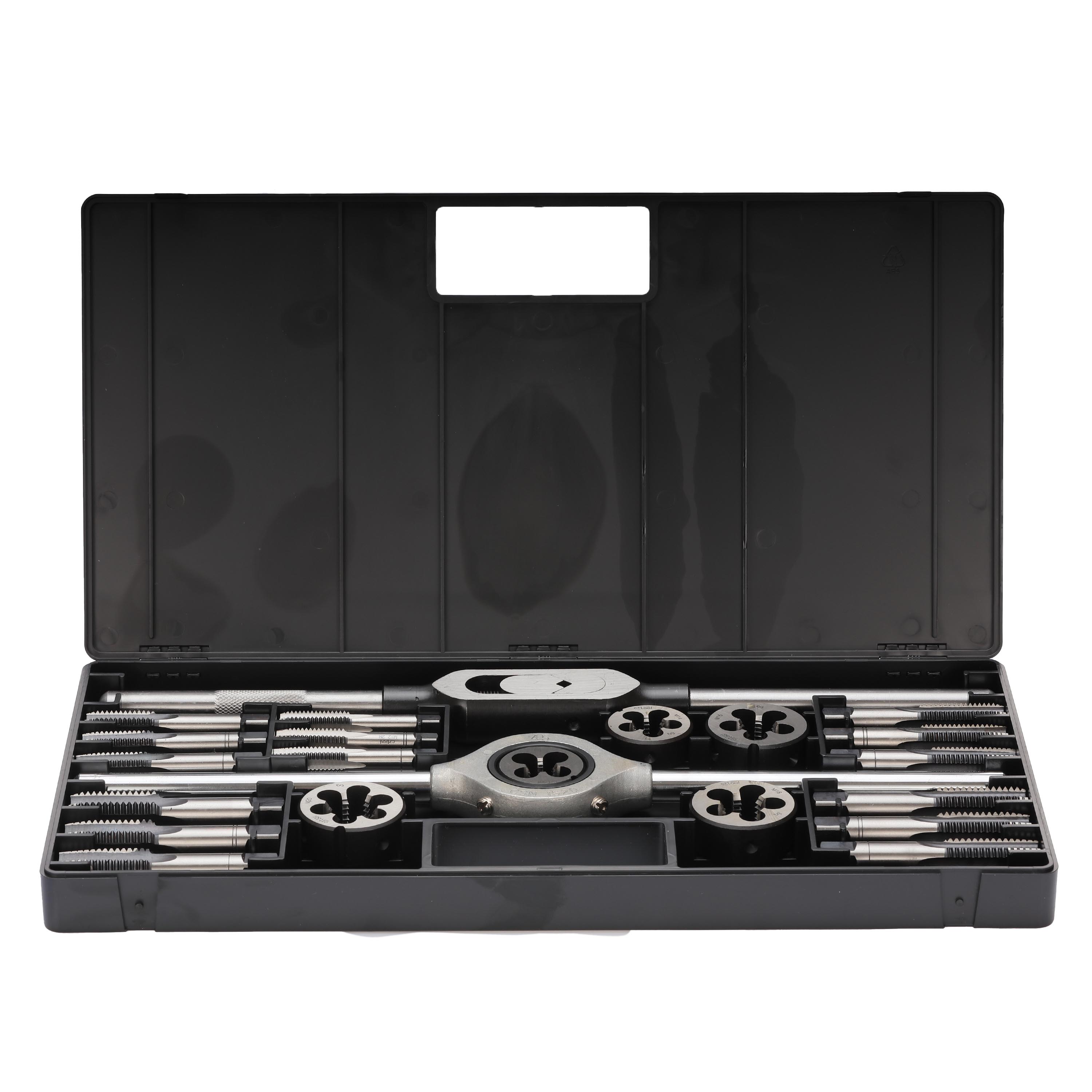 Набор метчиков и плашек Bucovice Tools M12-M20 115CrV3 23пр 310200