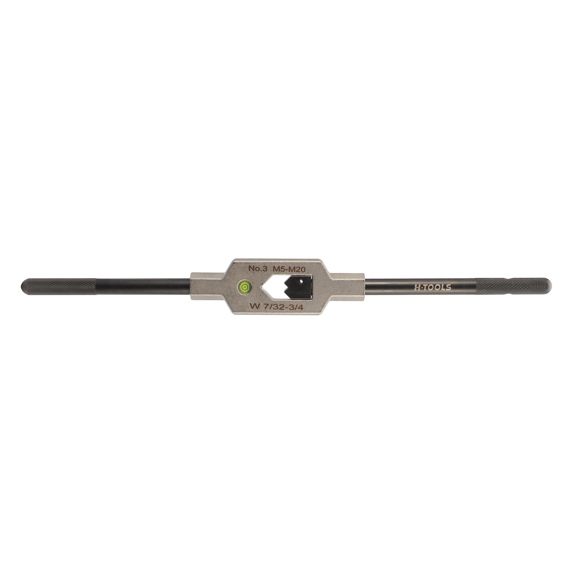 Метчикодержатель с уровнем H-Tools M5-M20 370мм DIN1814 INOX 08802060