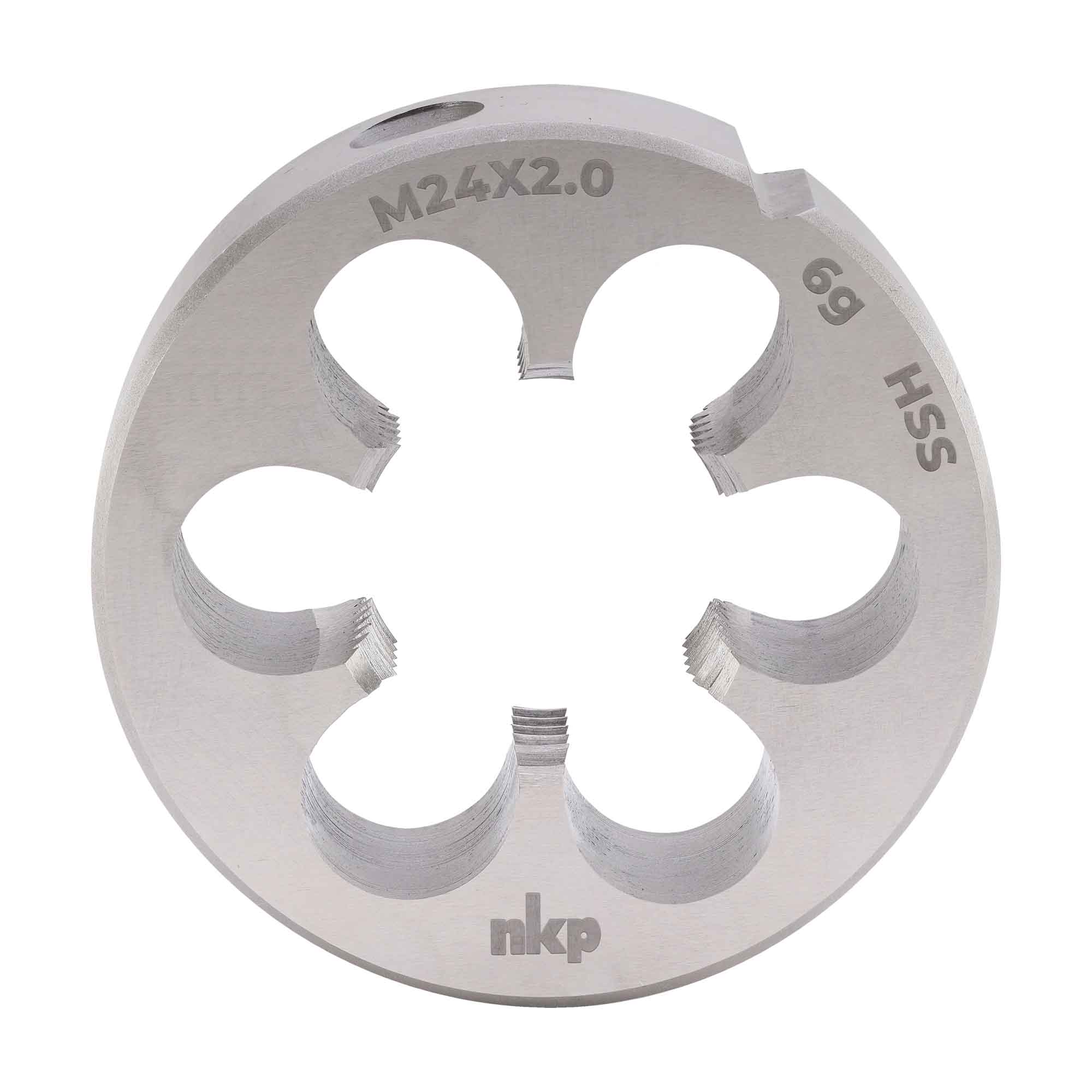 Плашка NKP М24х2,0 DINEN22568 HSS 6g 55х16мм 240241N