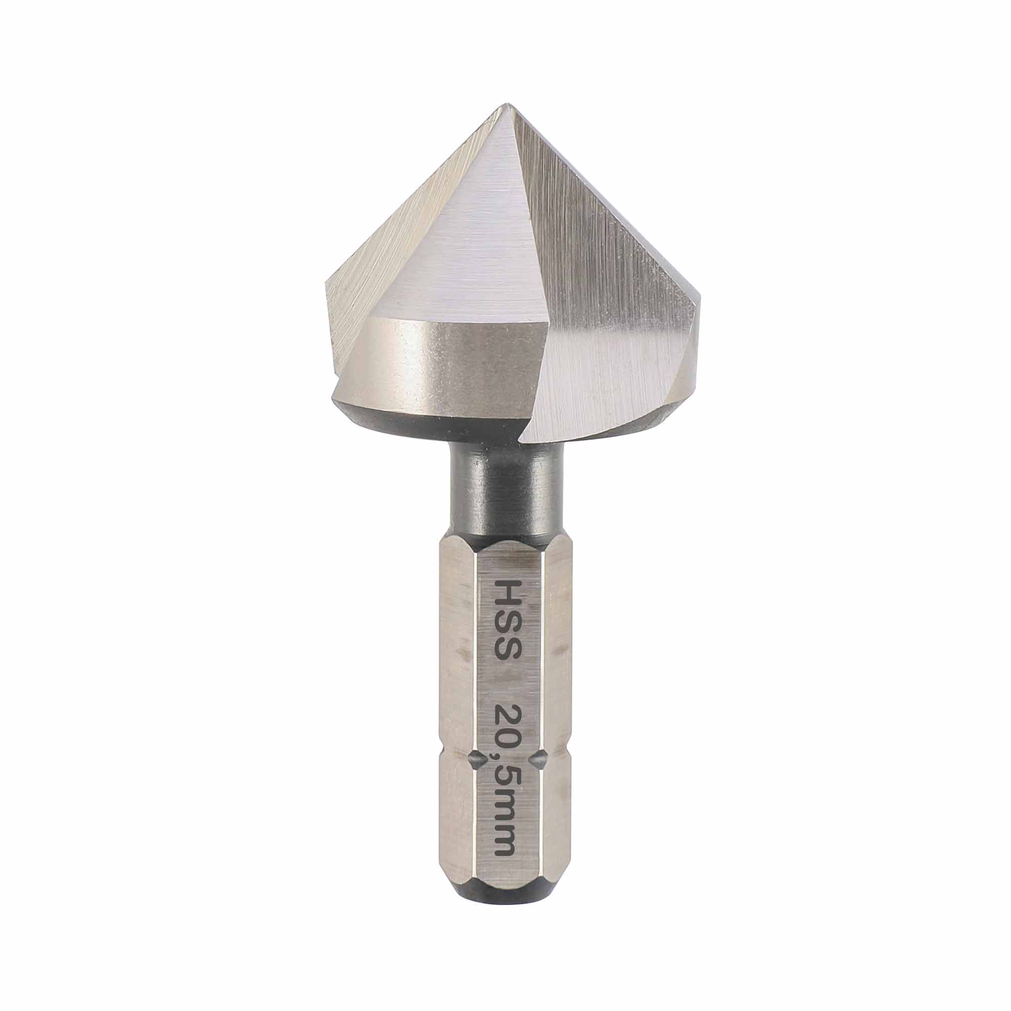 Зенковка-бита по металлу MASTER-TOOL 90° 20,5мм HSS-G 3z L41мм d1/4 102318PRO