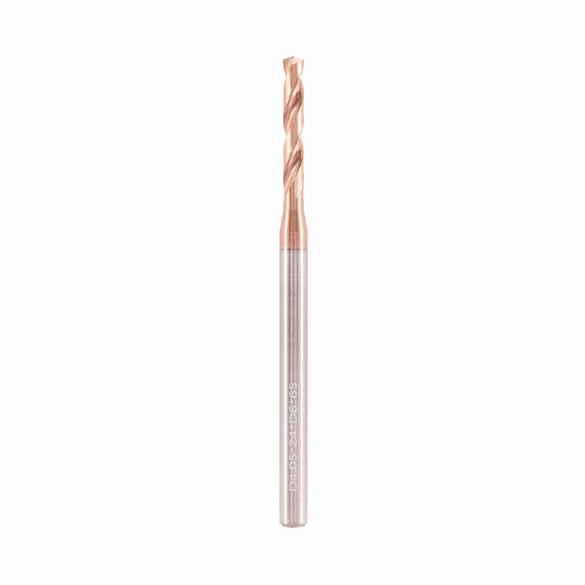 Сверло твердосплавное 4,05x65/24мм d06 VHM TiSiN 140° 60HRC BSKT BSE066D006-4,05