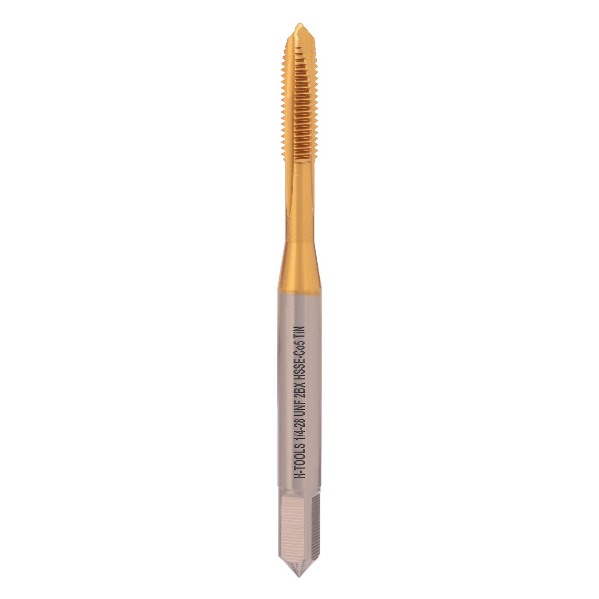 Метчик машинный H-Tools HSSE-TiN DIN371 UNF 1/4"-28 76514ETHT
