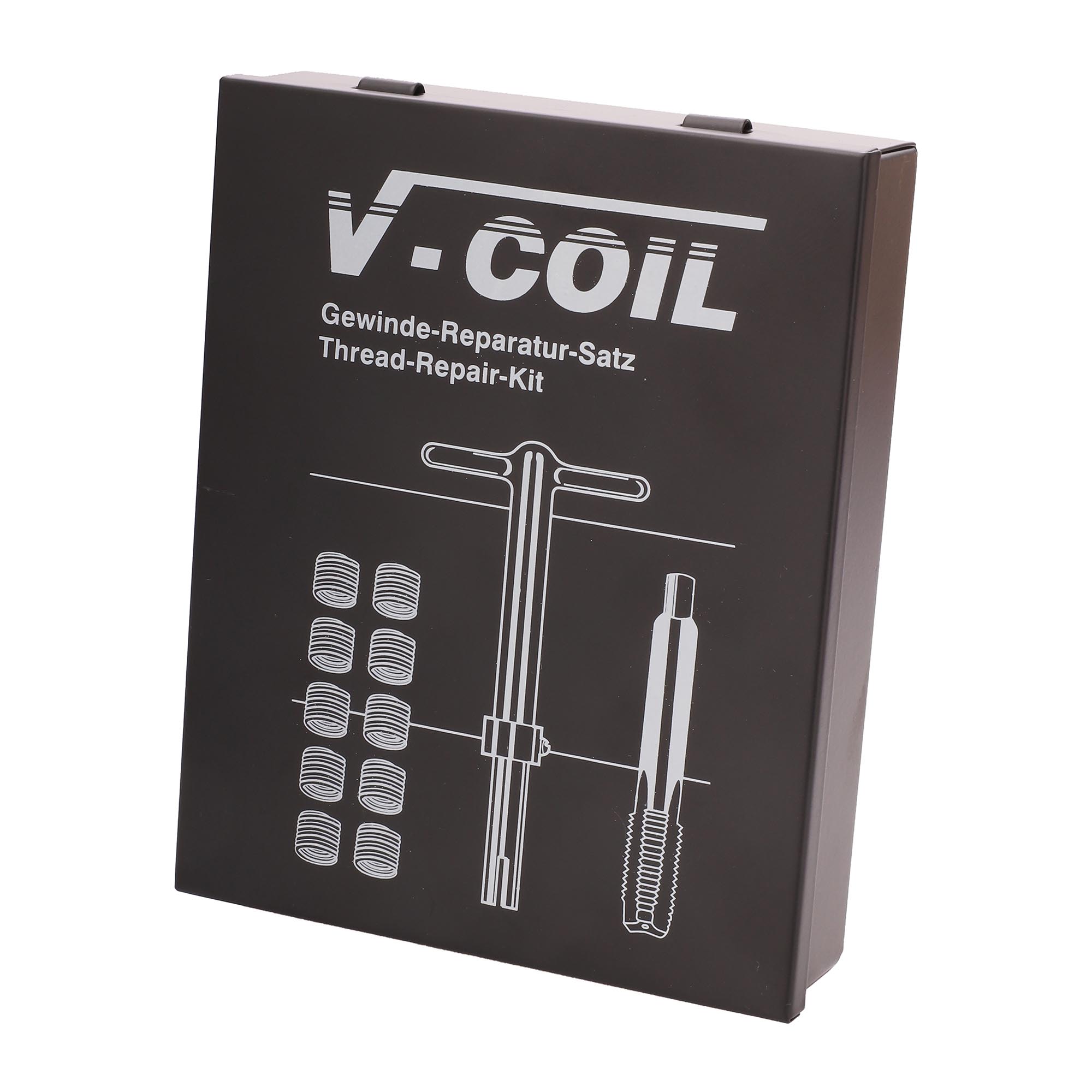 Набор для восстановления резьбы М20х2,5 7пр V-Coil Volkel 04037