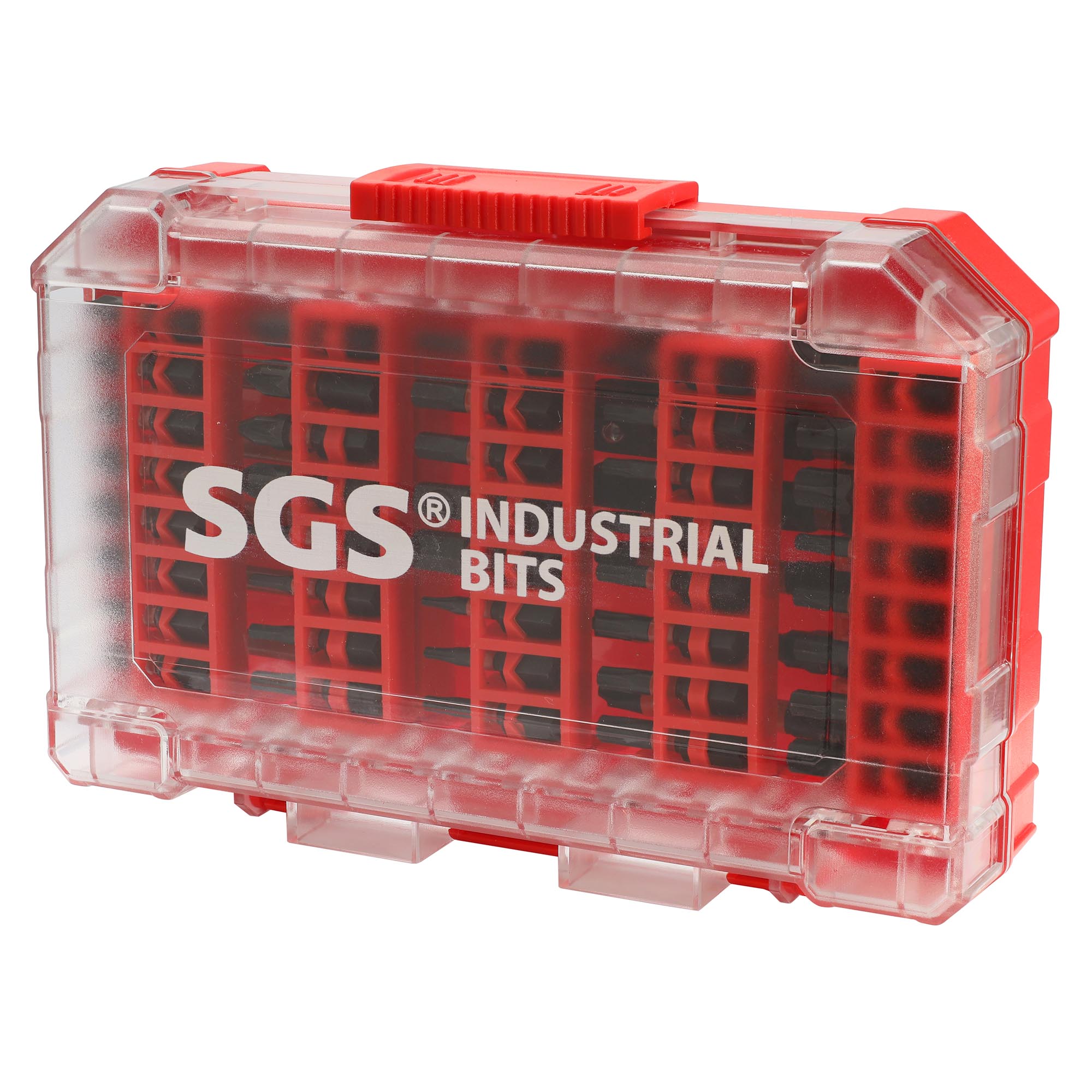Набор ударных бит SGS PH/PZ/TORX/HEX/PLUS-MINUS S2 52шт SGS63-52C