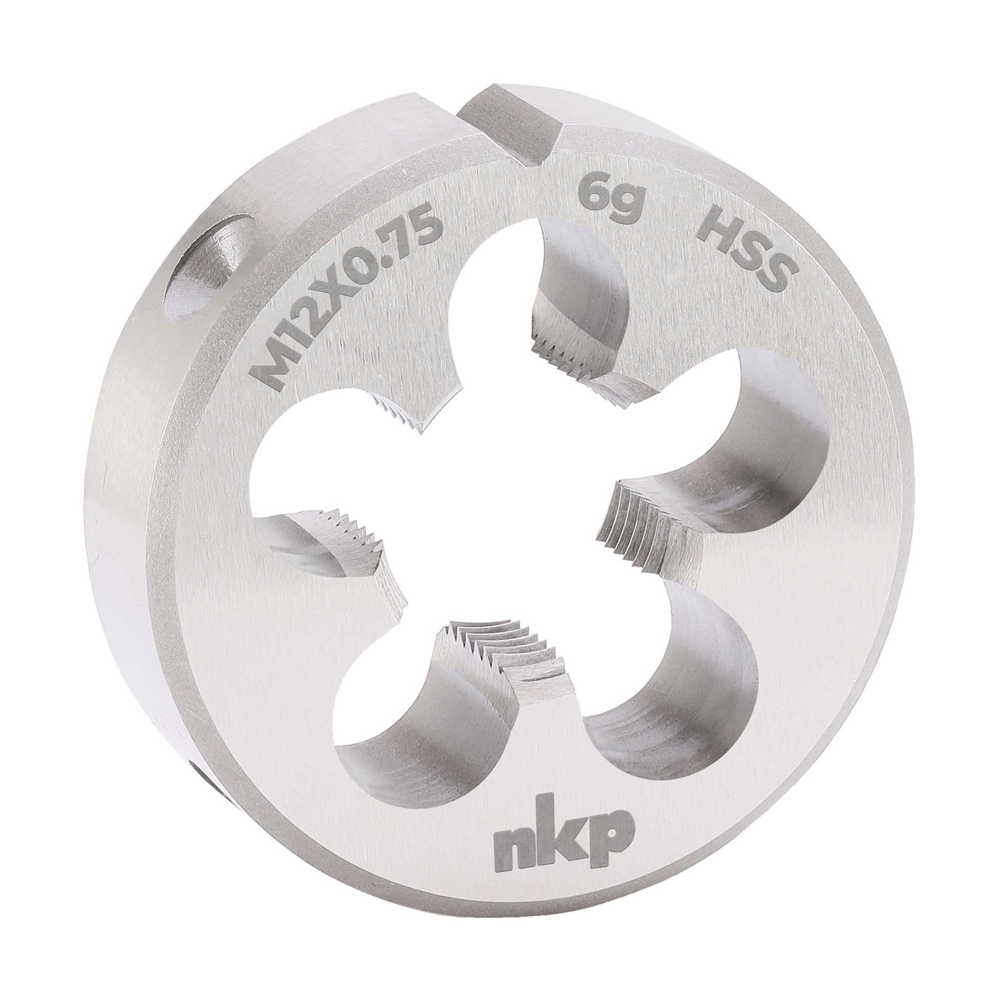 Плашка NKP М12х0,75 DINEN22568 HSS 6g 38х10мм 240124N