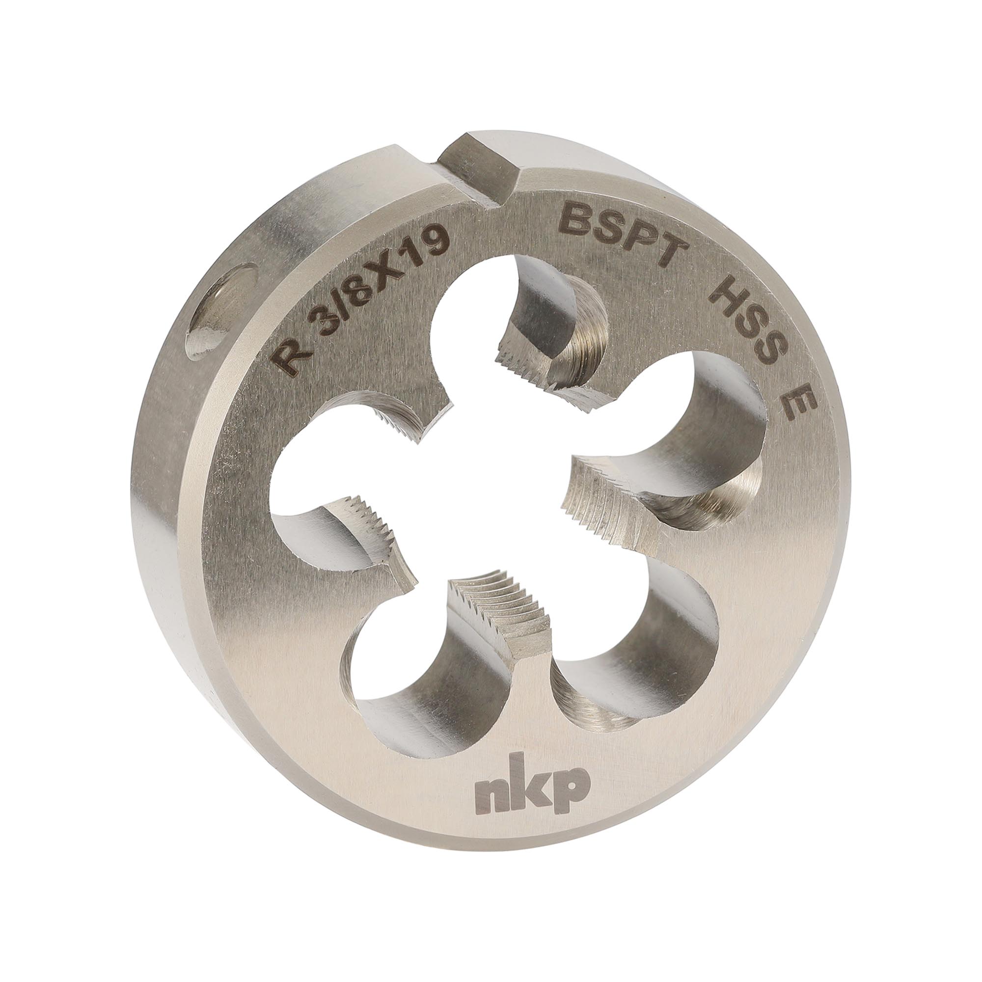Плашка коническая NKP R 3/8"-19 HSSE DIN EN 24230 45x14мм 121001-N1-3429