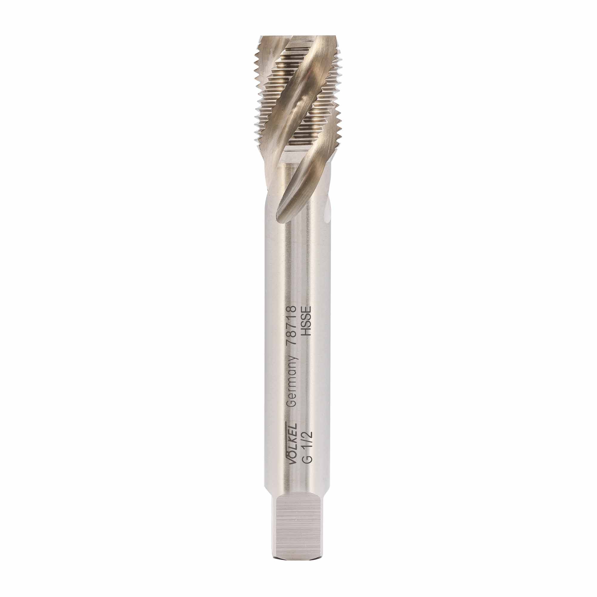 Метчик винтовой машинный Volkel HSSE DIN5156 трубная резьба G 1/2"-14 78718