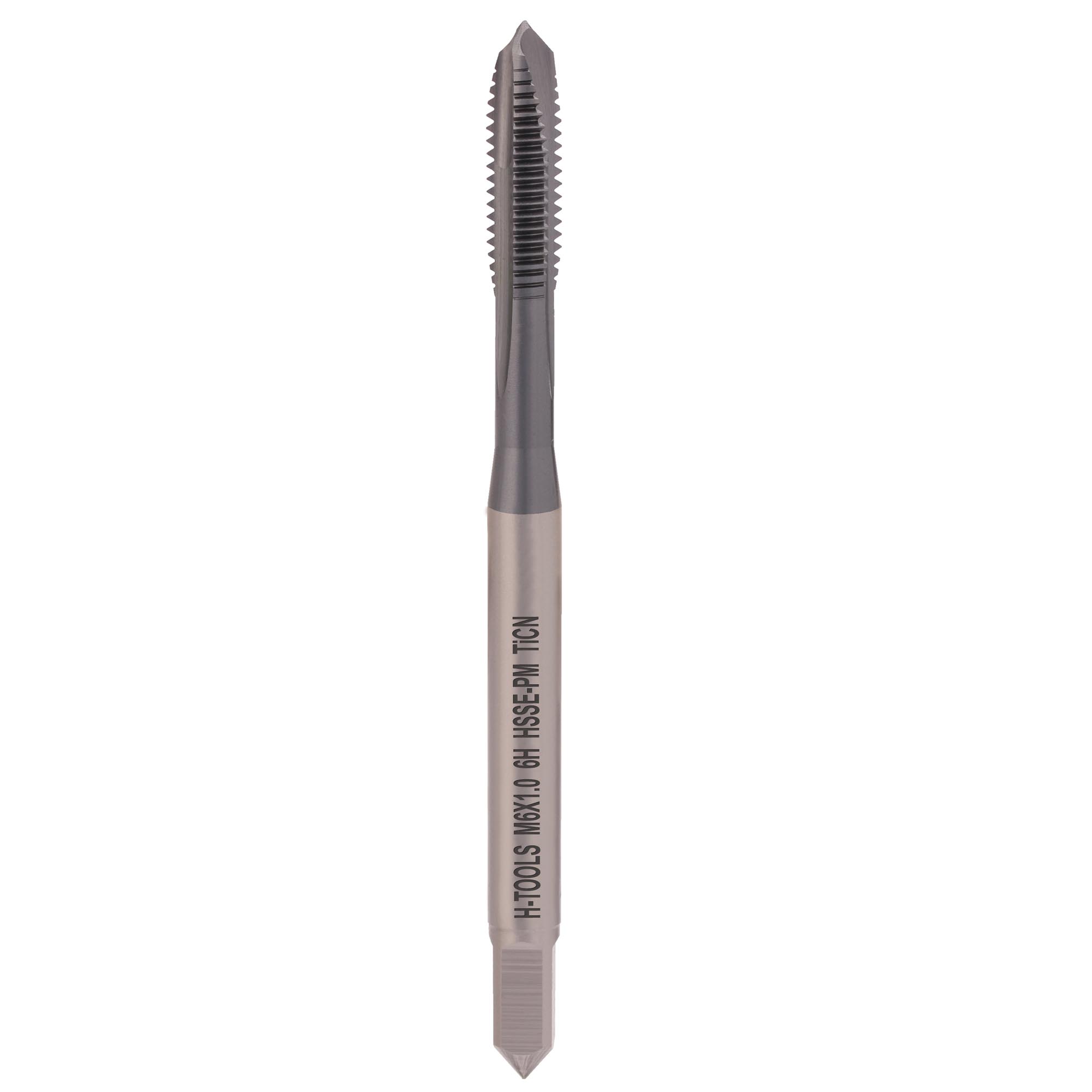 Метчик машинный H-Tools М6х1,0 DIN371 HSSEPM-TiCN 6h B/4-5P 118M01-C4-0060