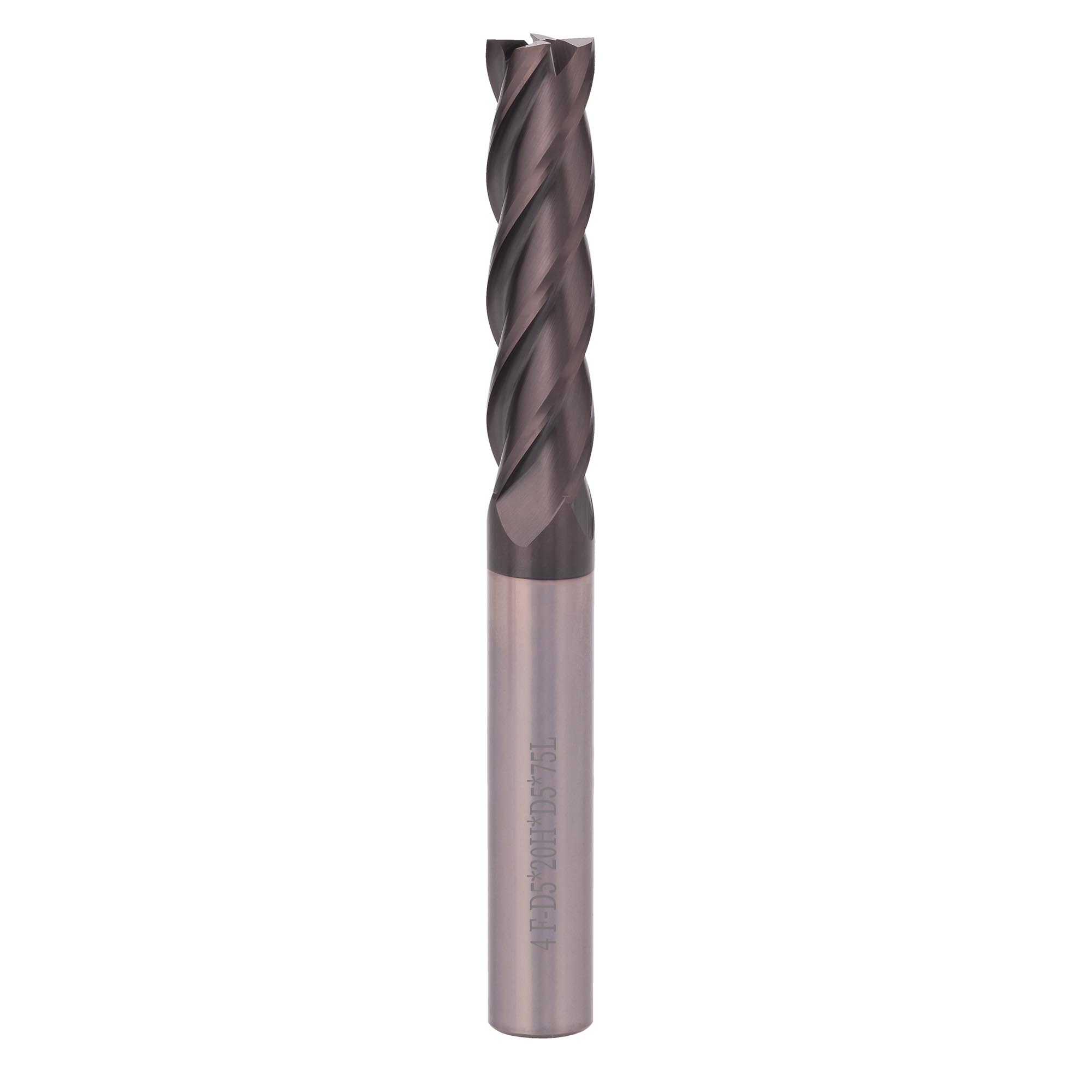 Фреза для нержавеющей стали H-Tools 5,0x75/25мм d05 4z S30 AICrN 6337-050-d05