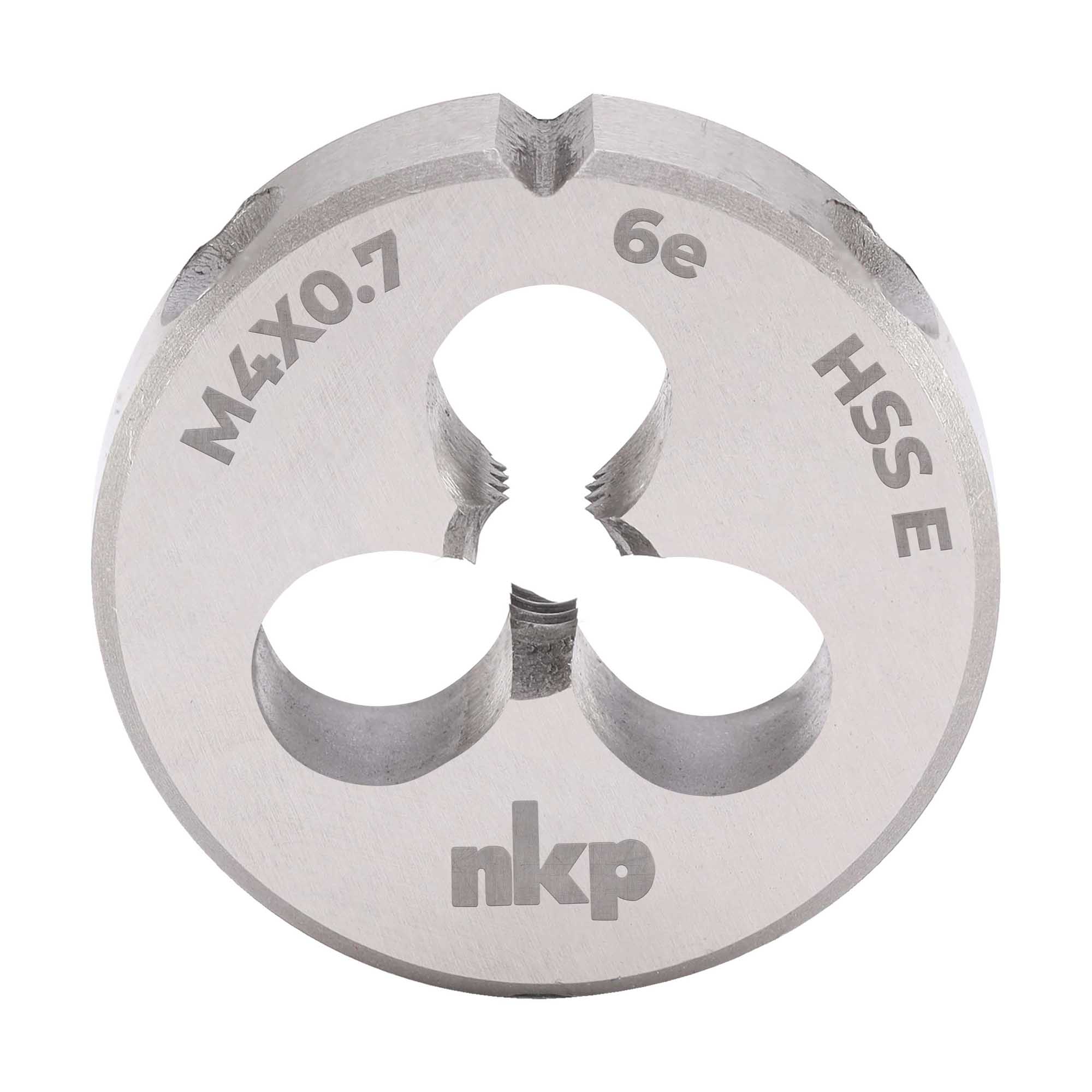 Плашка NKP М4х0,7 DINEN22568 HSSE 6e 20х5мм 289040N