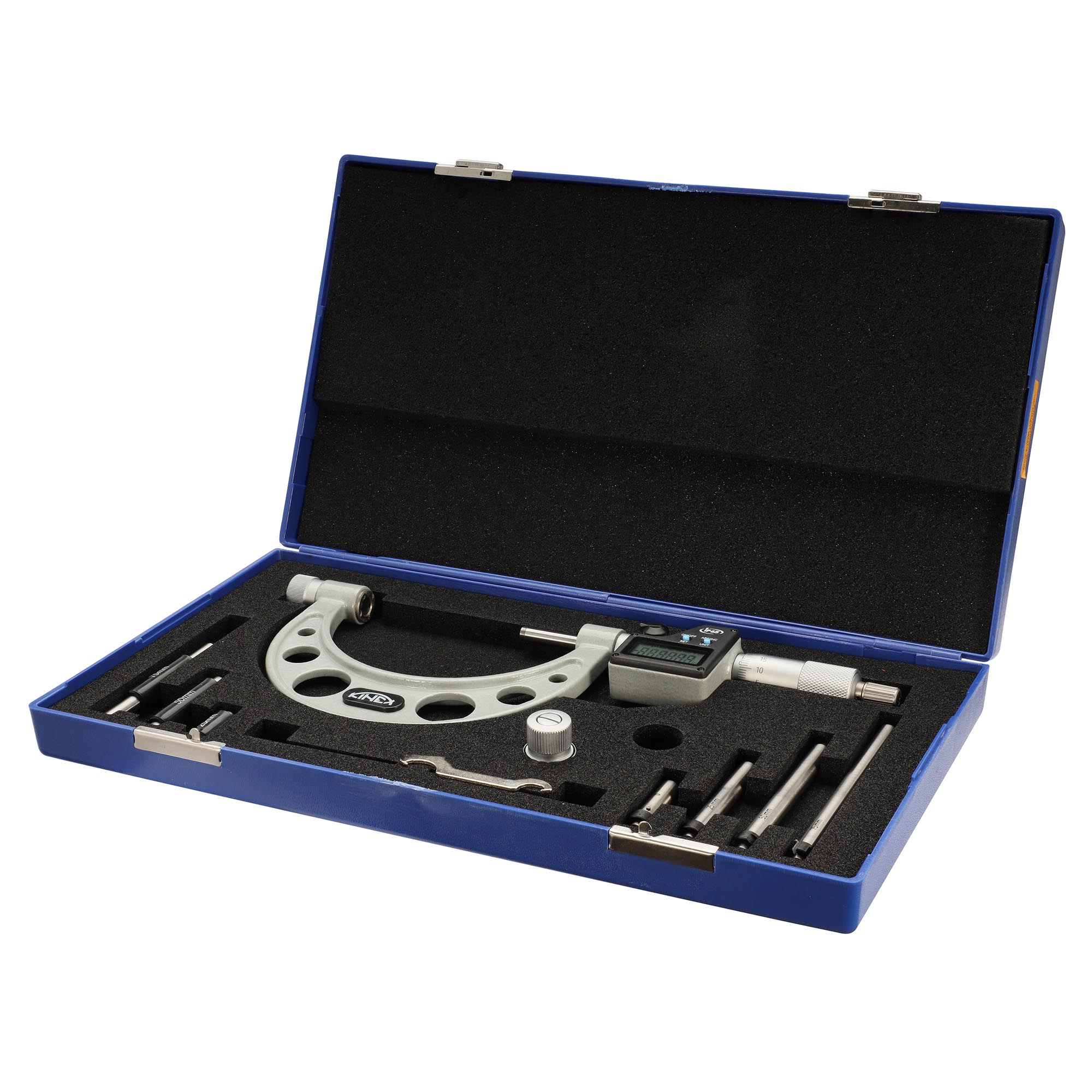 Микрометр электронный Kinex МКЦ 0-100мм DIN863 0,003мм IP65 7032-02-100