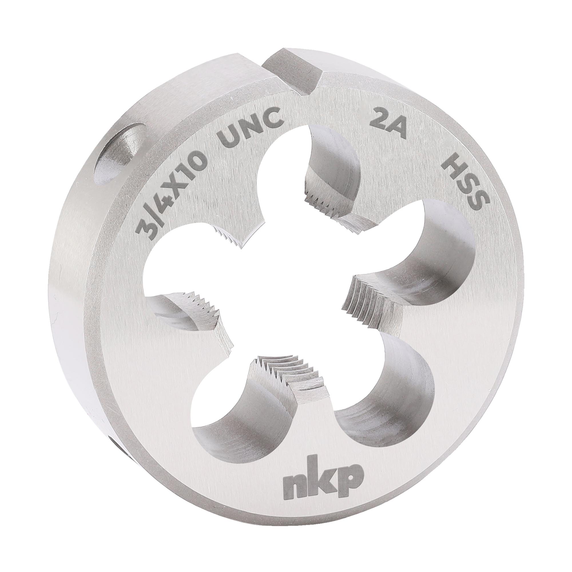 Плашка дюймовая NKP UNC 3/4"-10 HSS DIN22568 45x18мм 245340N