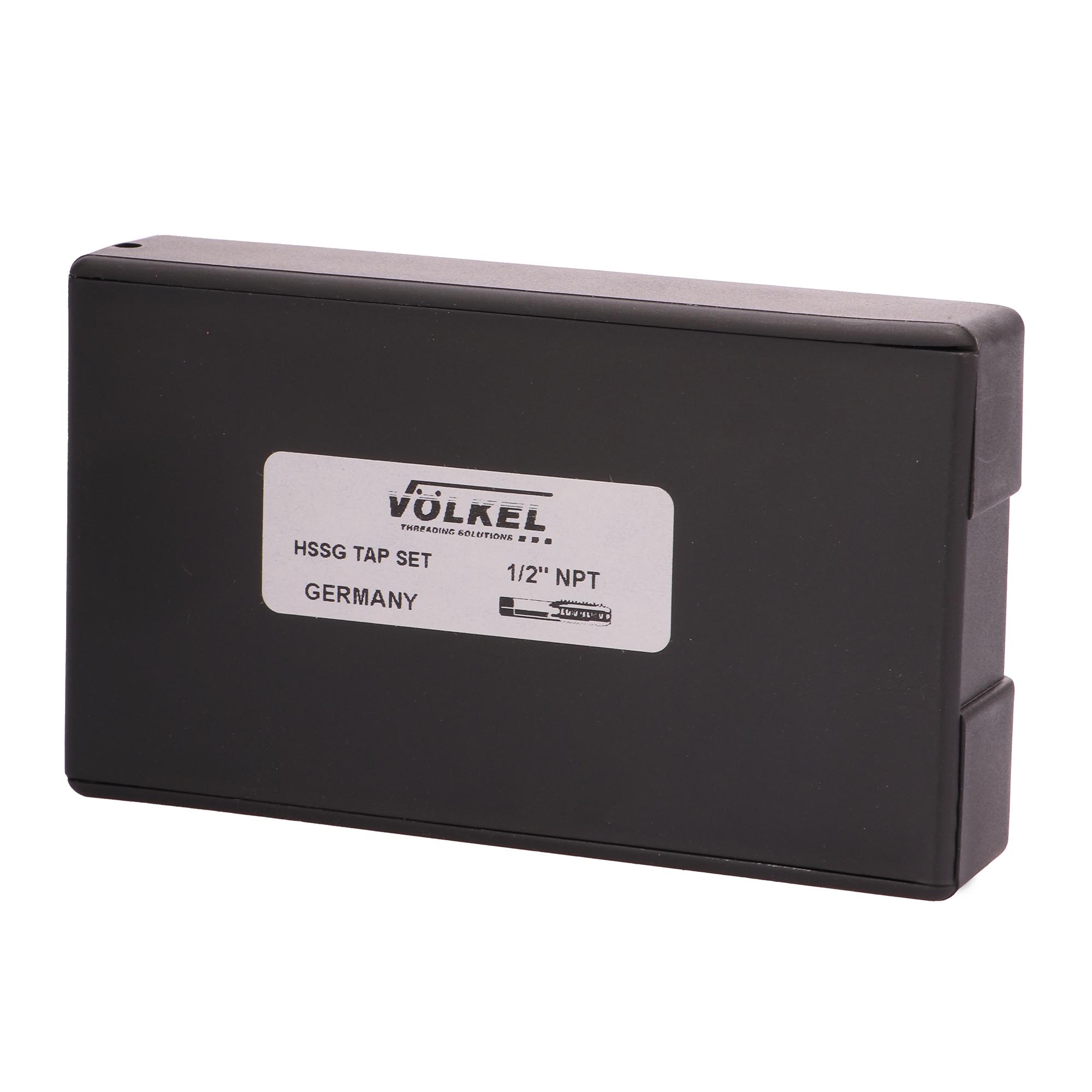 Набор метчиков 3шт Volkel HSS-G коническая резьба NPT 1/2"-14 88418S3