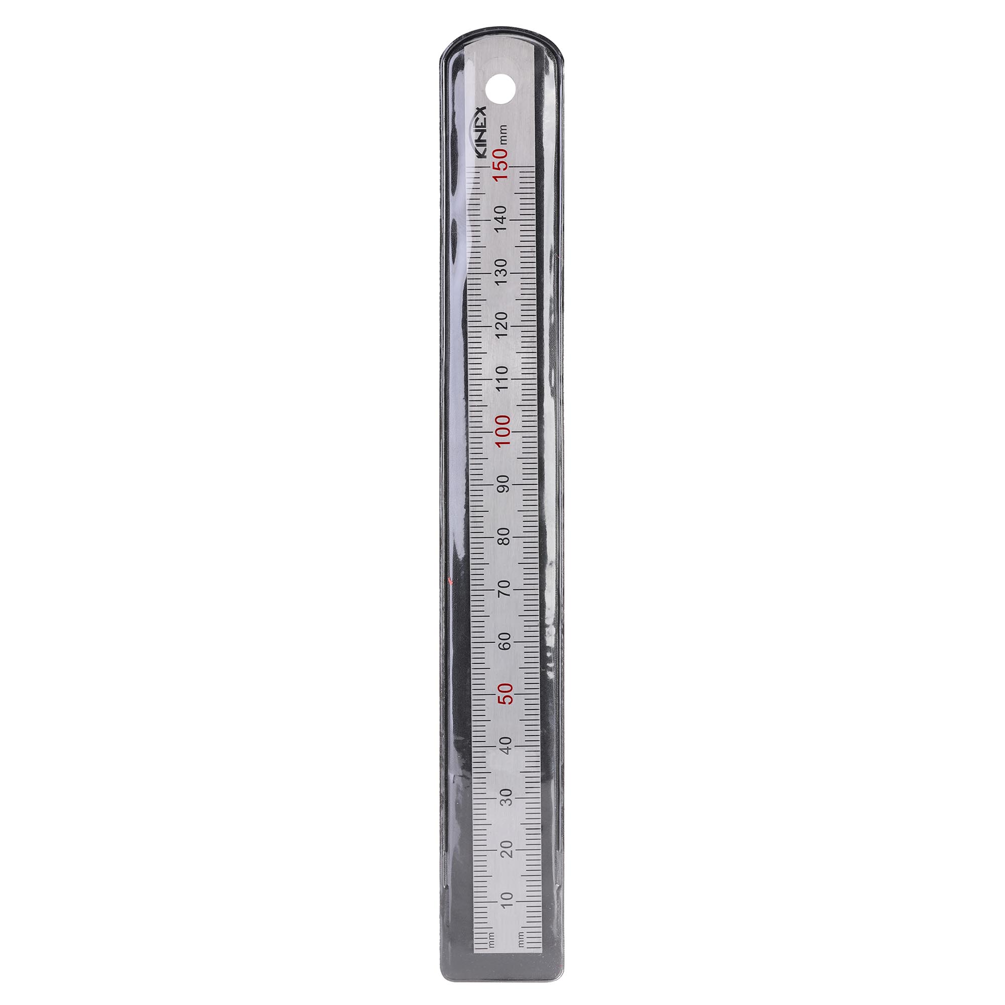 Линейка Kinex K-met 150х13х0,5мм Шкала 1,0мм 1022-0