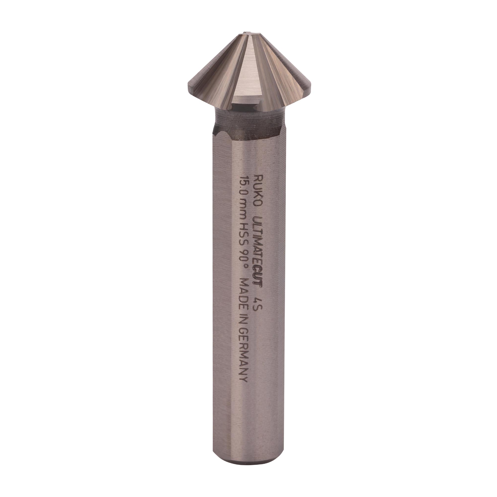 Зенковка по металлу Ruko UltimateCut 4S 90° 15,0мм HSS-G 4z DIN335C L60мм d10мм 102878