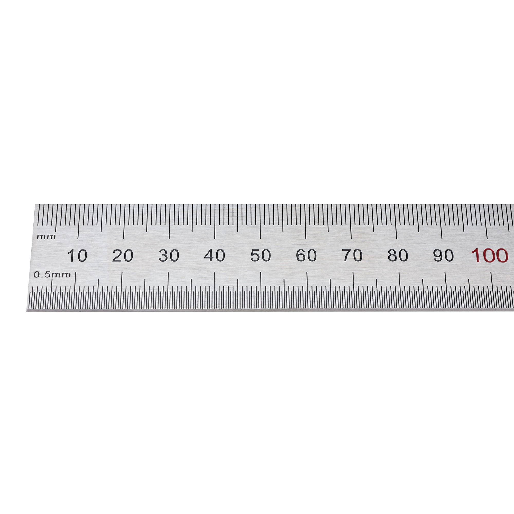 Линейка Kinex K-met 500х25х1,0мм Шкала 0,5/1,0мм 1022-02-050
