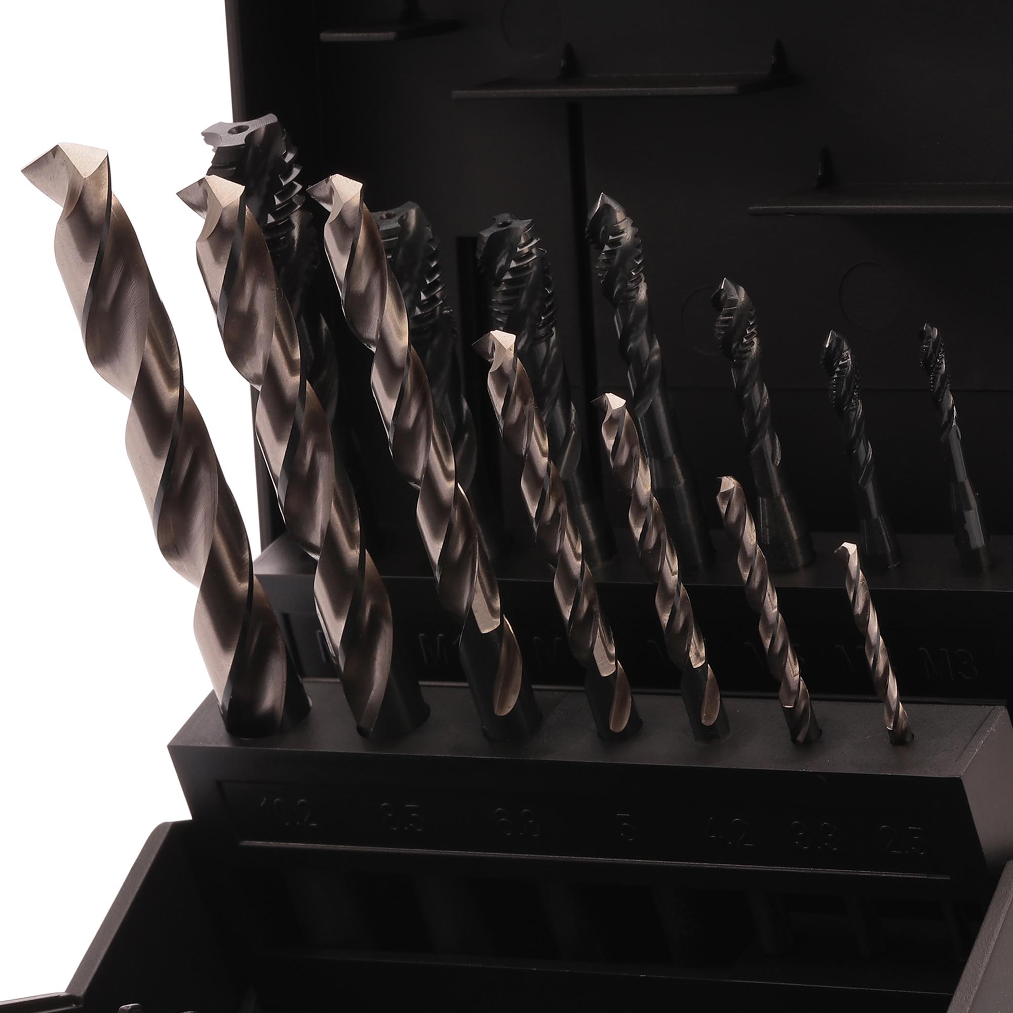 Набор машинных метчиков Volkel M3-M12 HSSE-VAP DIN371/376 14пр 47868